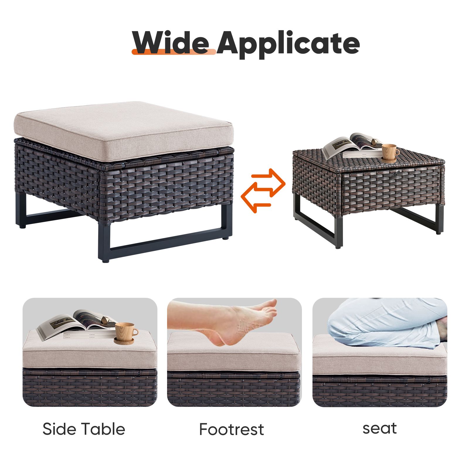  PA119-2 Stools-Ottomans - View #3