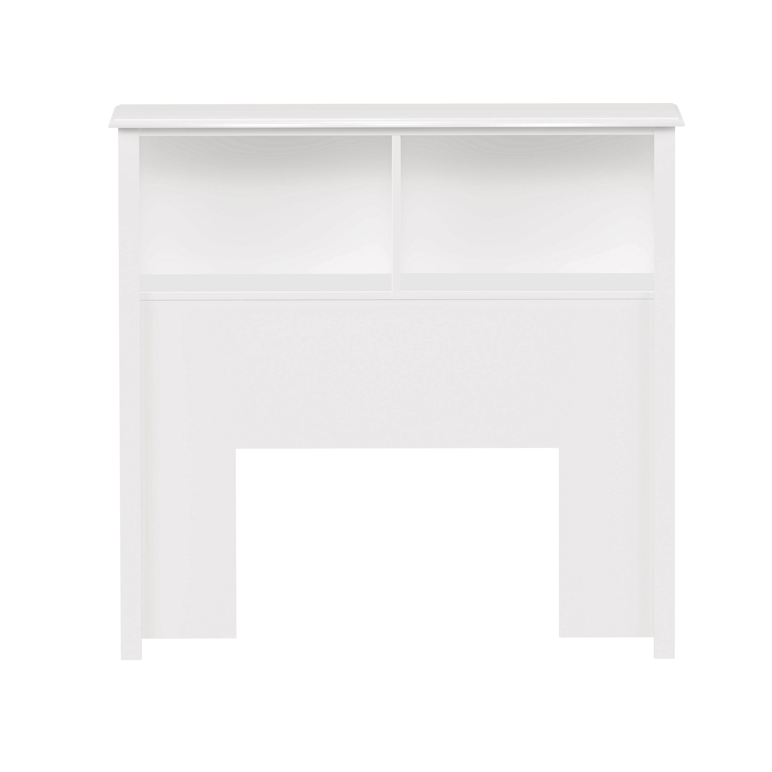 Prepac WSH-4543 Sonoma White Twin Headboard