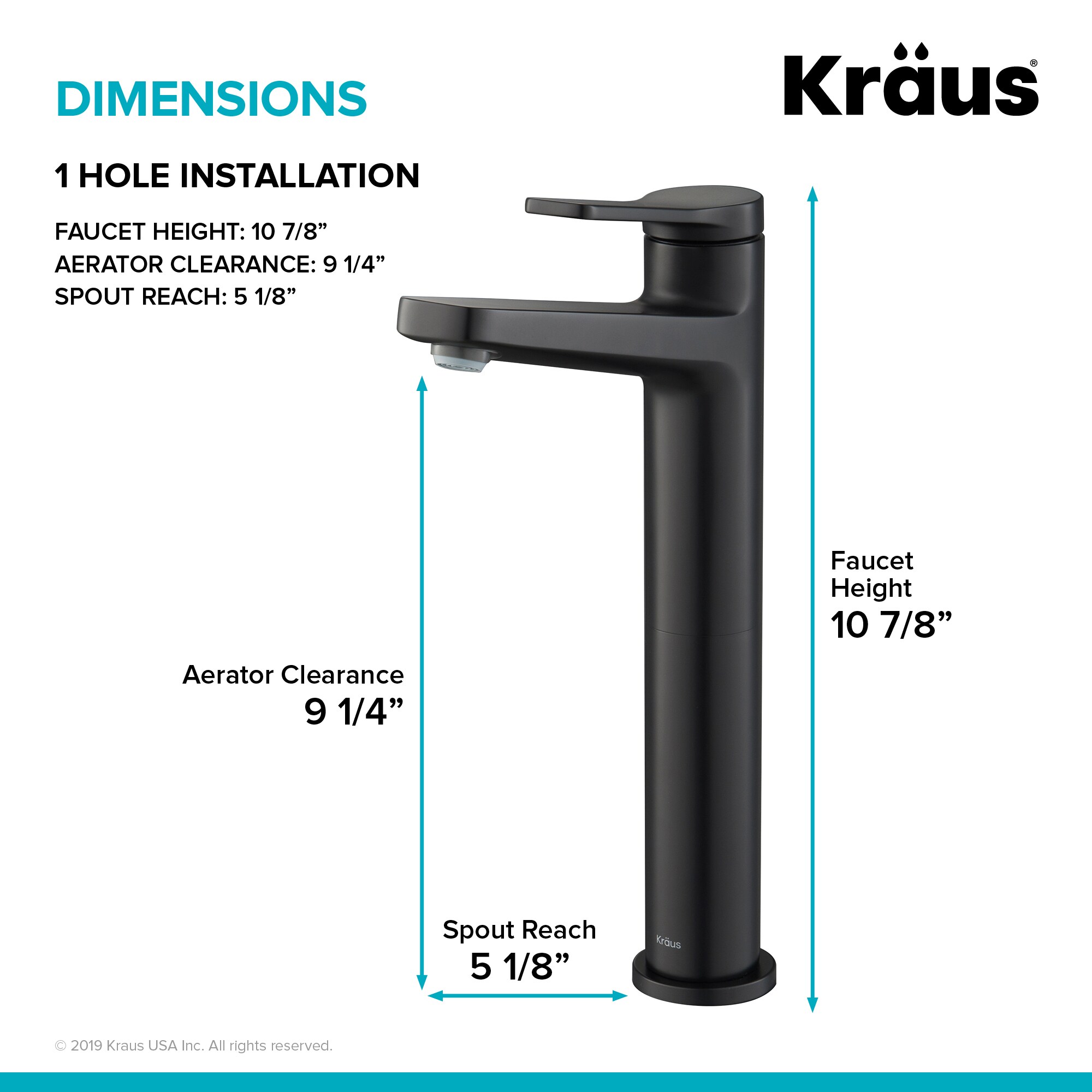 Kraus KVF-1400MB Lavatory-Faucets - View #6