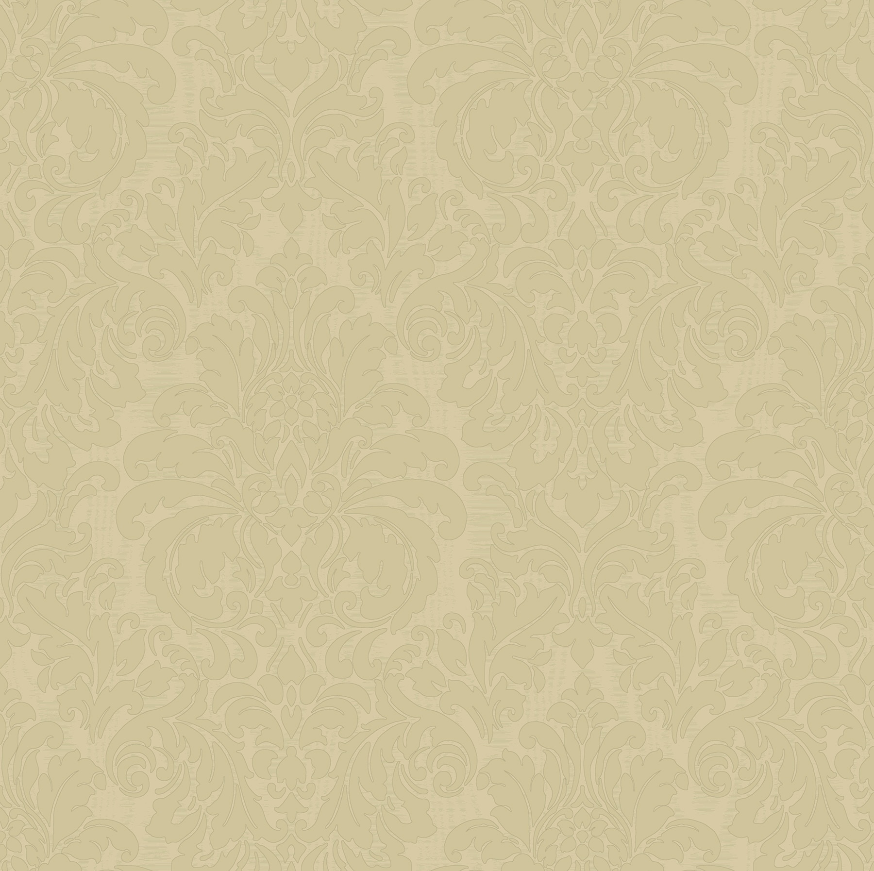 Sirpi 4058-24800 Italian Silk 57.5-Sq. Feet Gold Vinyl Textured Damask 3D Unpasted Wallpaper