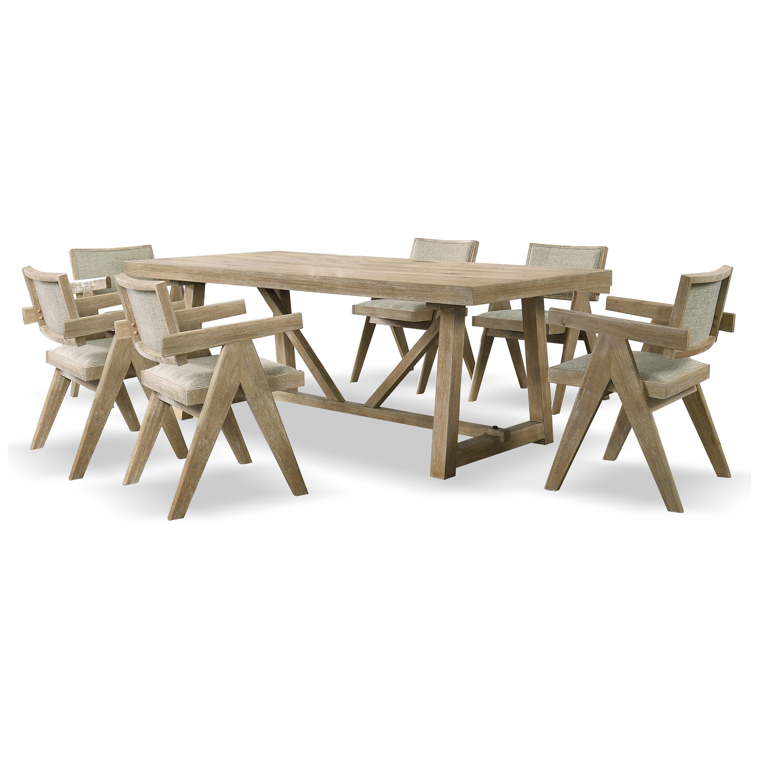 Furniture of America IDF-3221AKT-7PC Dining-Sets - View #2