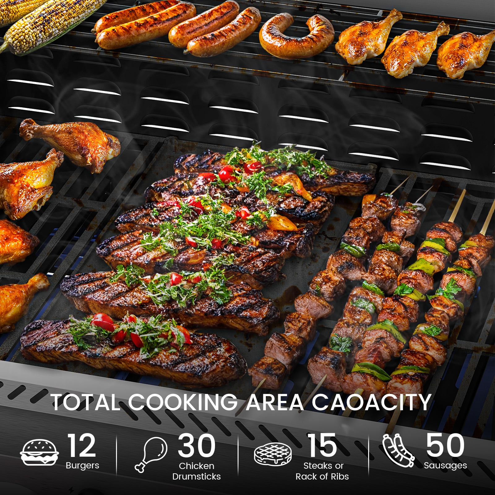 COWSAR LSG01GG41E Gas-Grill - View #2