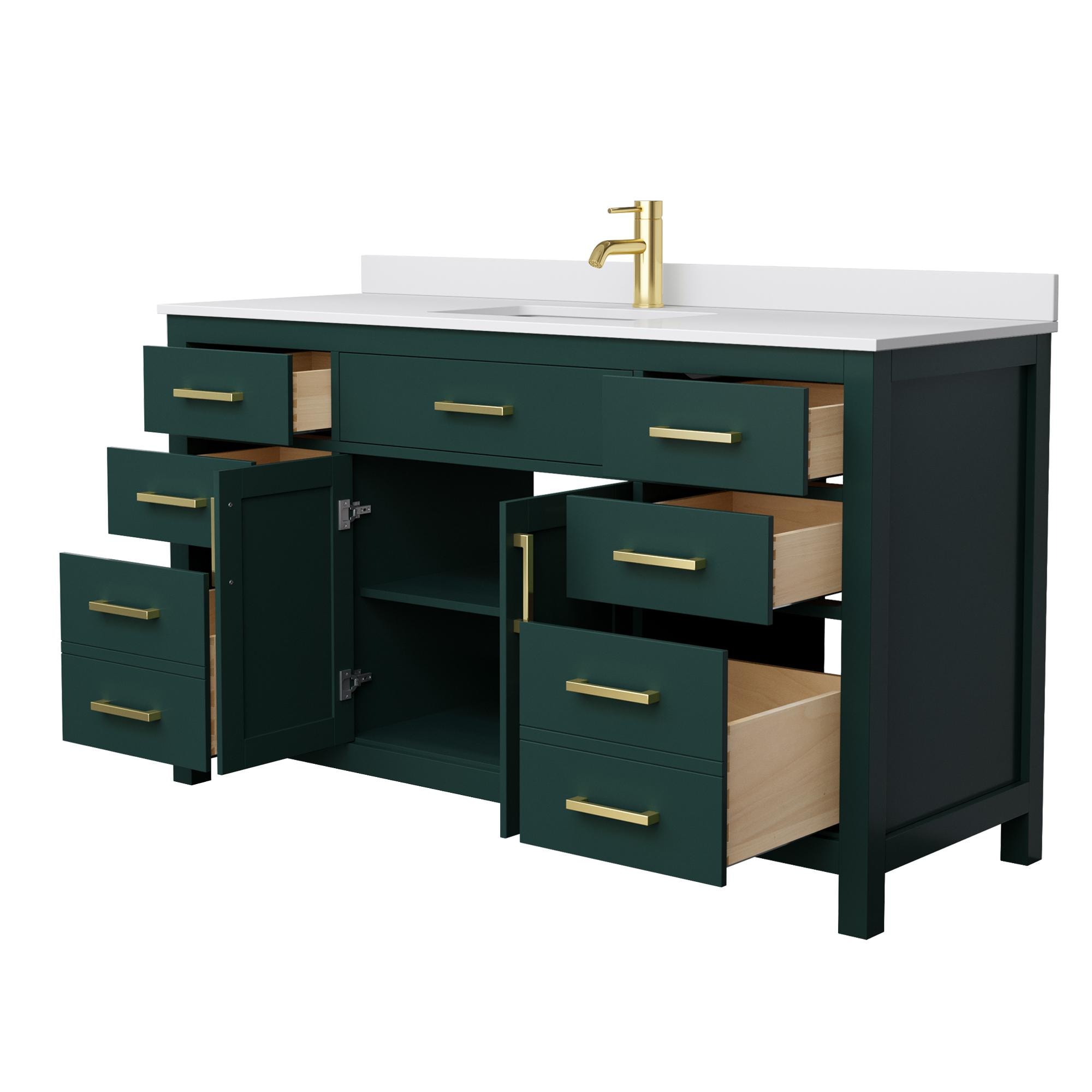 Wyndham Collection WCG242460SGDWCUNSMXX Bath-Vanity-Combo - View #3