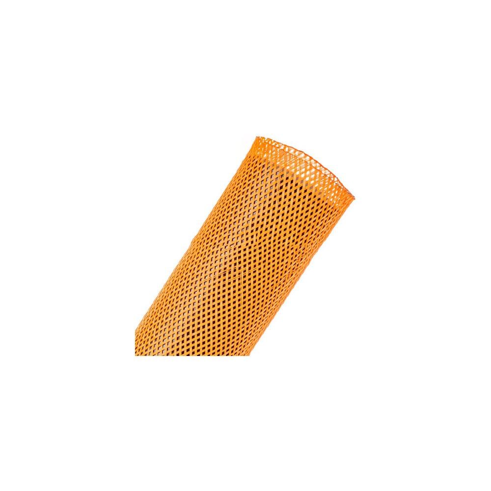 Techflex TCNCD374076  TFX-PTN-2NO-200 200 ft. Flexopet 2 in. Expandable Tubing- Neon Orange