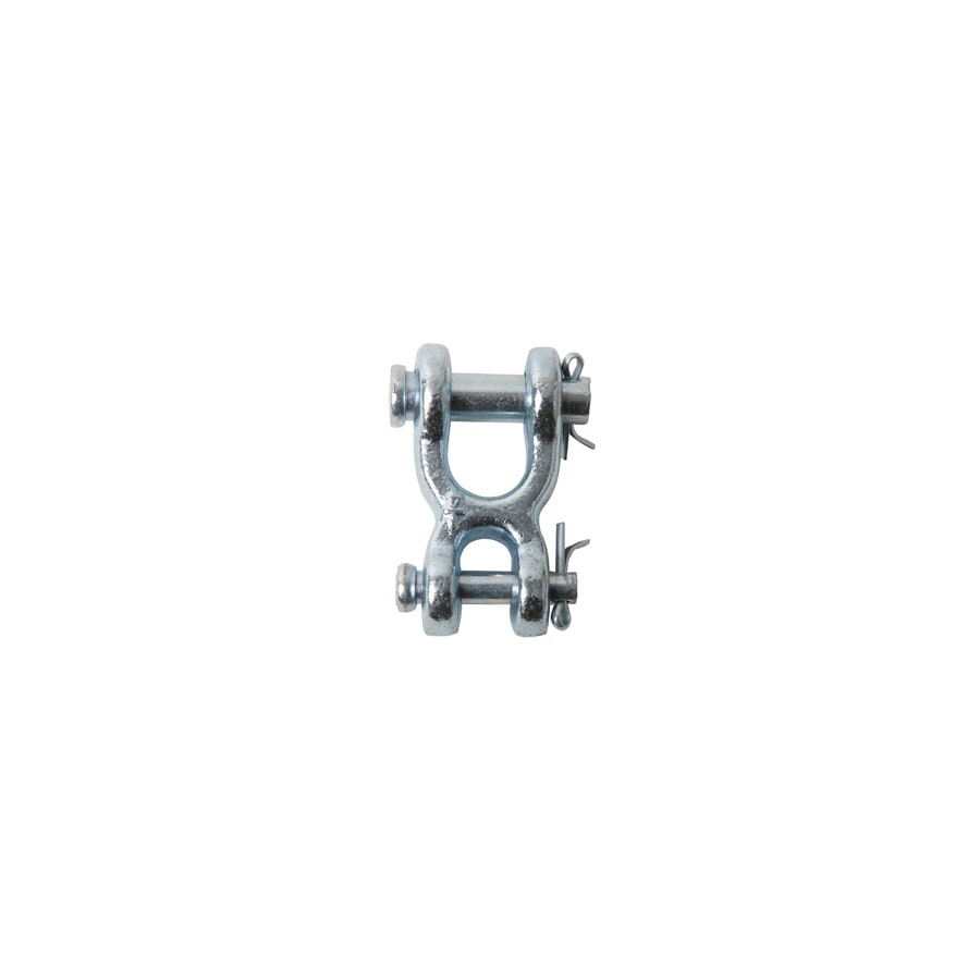 Blue Hawk AC1010 1/4-5/16-in  Double Clevis, Zinc