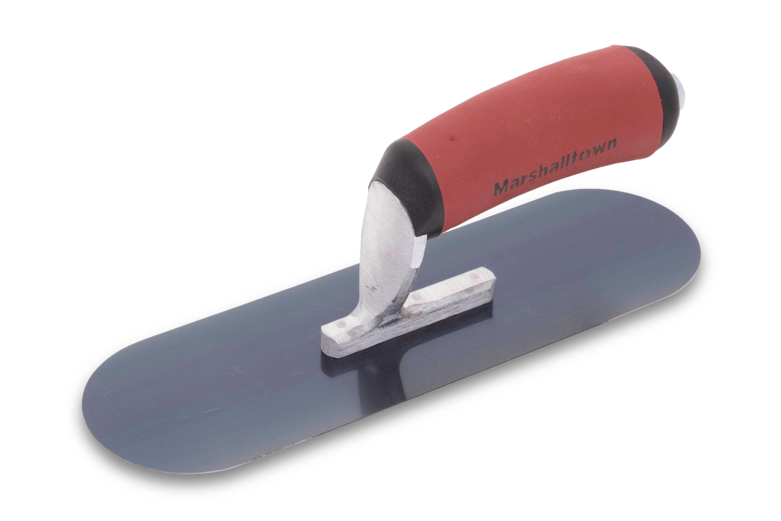 Marshalltown 10-in x 3-in Blue Steel Pool Concrete Trowel