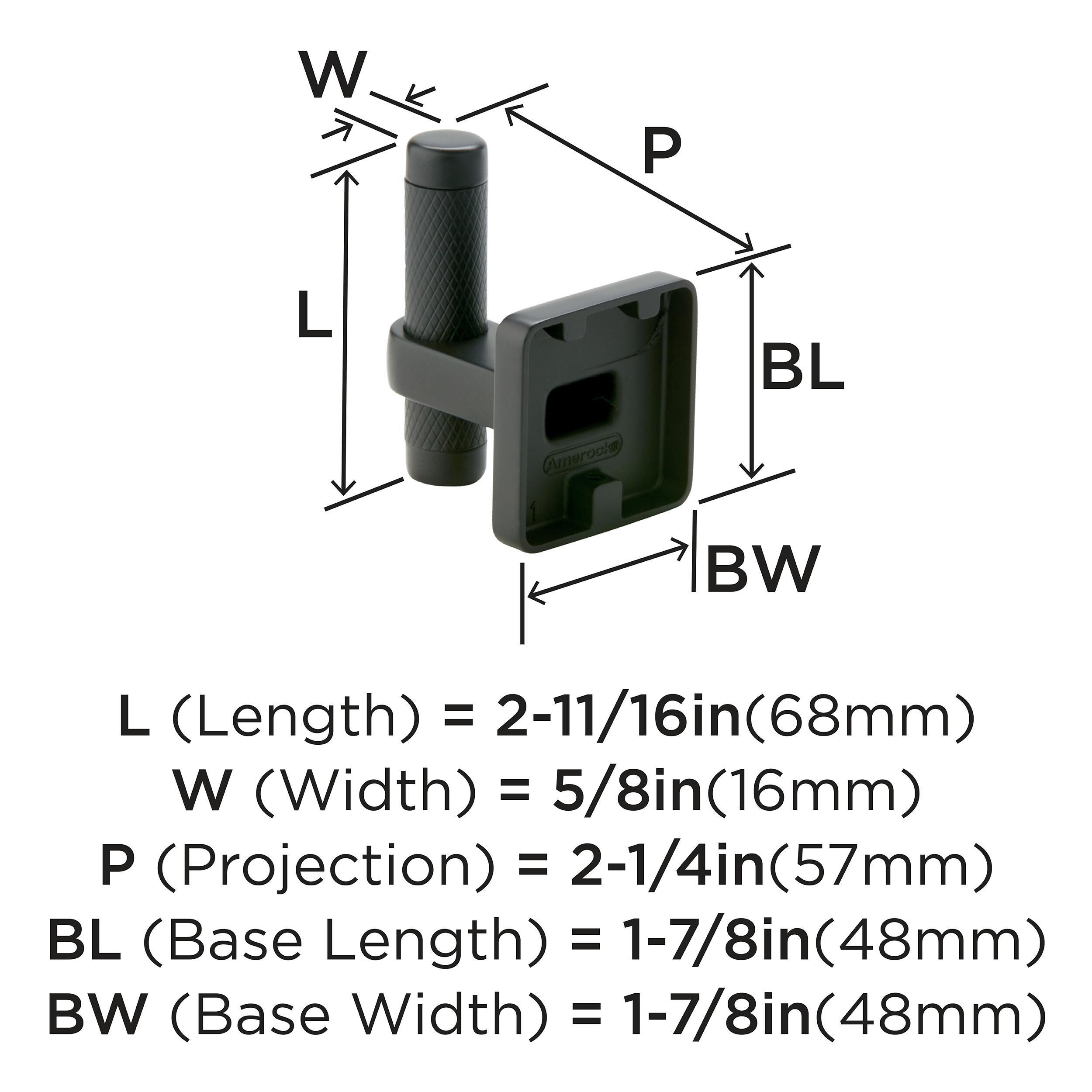 Amerock BH36563BBR Robe-Hooks - View #4