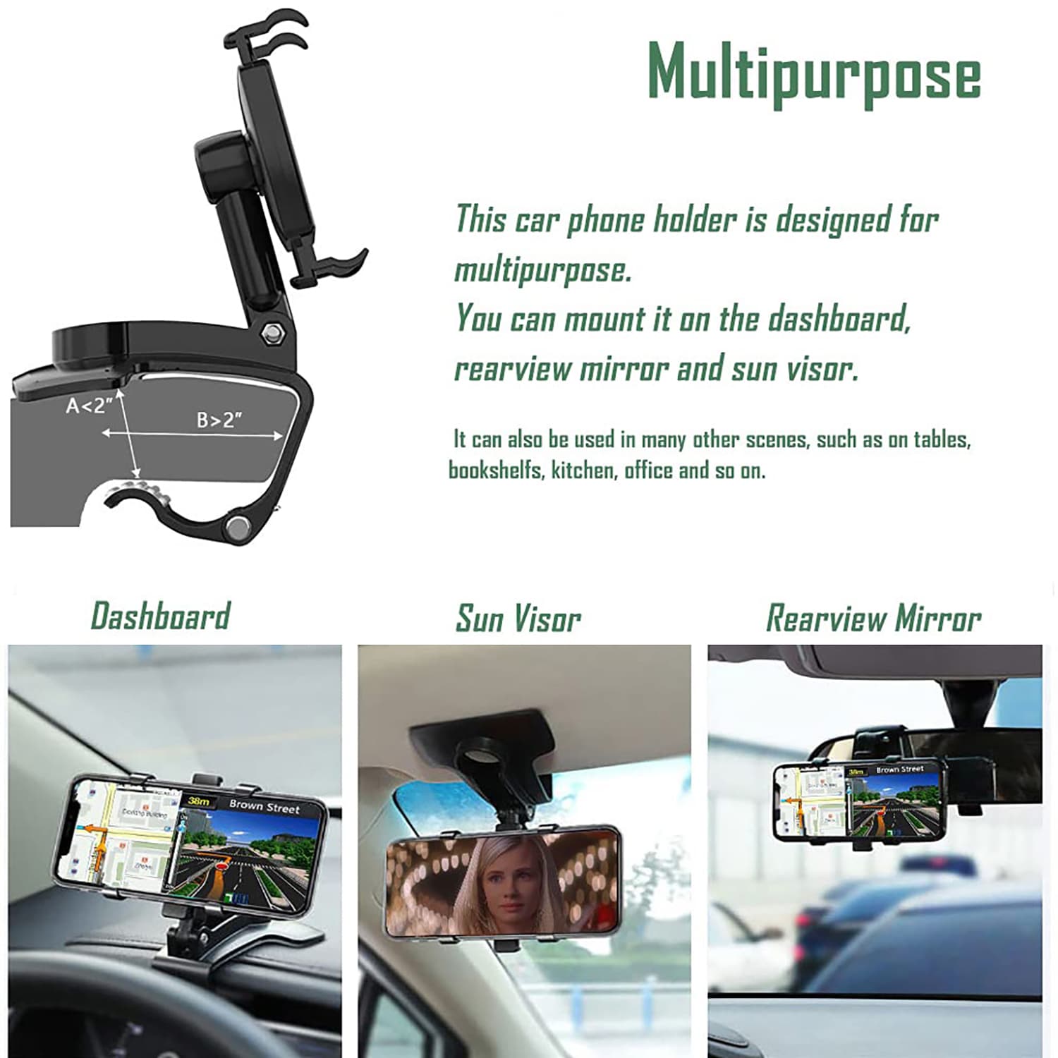 Etokfoks LETJ7U6EG Cell-Phone-Car-Mounts - View #2