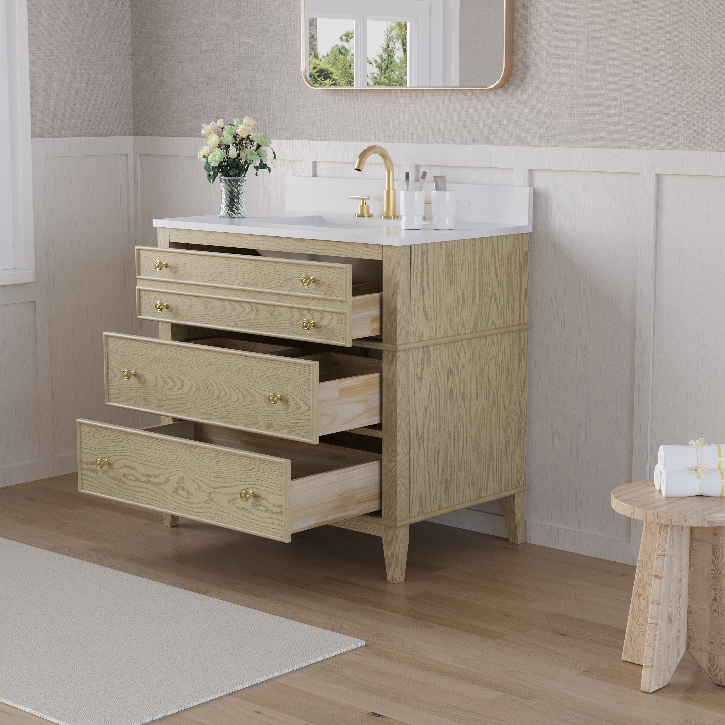 WELLFOR BCB1932PGO -WF Bath-Vanity-Combo - View #10
