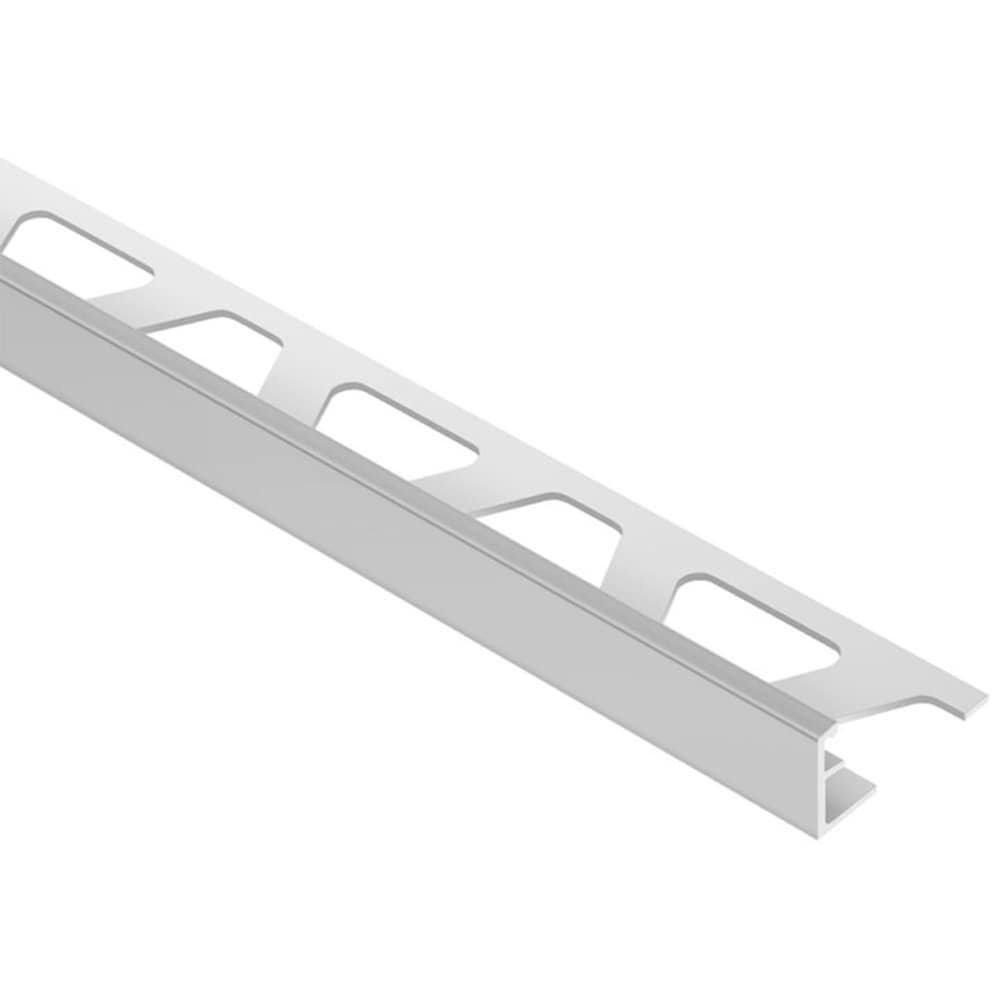 Schluter Systems PG60 Jolly-P 0.25-in W x 98.5-in L Classic Grey PVC L-angle Tile Edge Trim