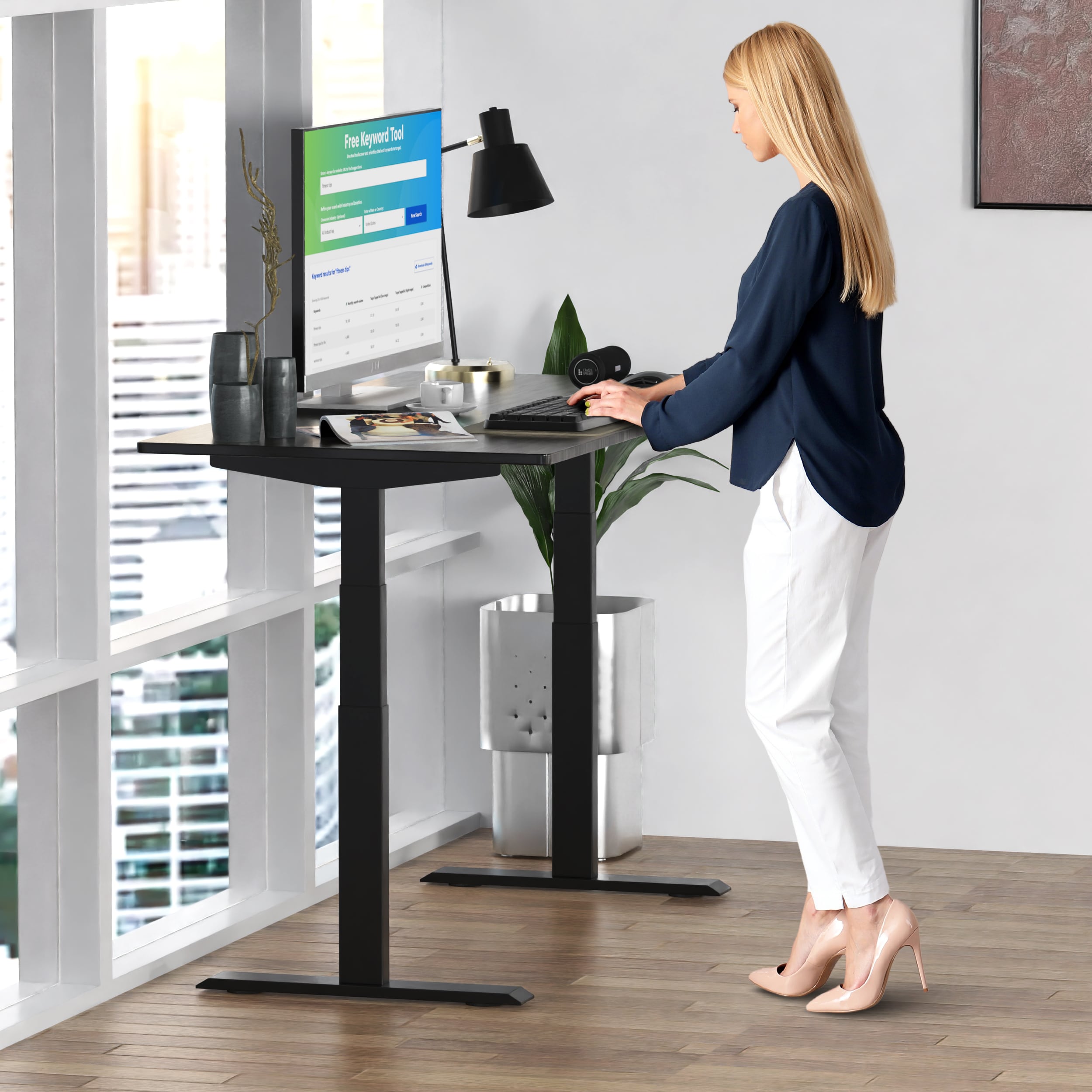 Uncaged Ergonomics RU2BBKMDF60 desks - View #6