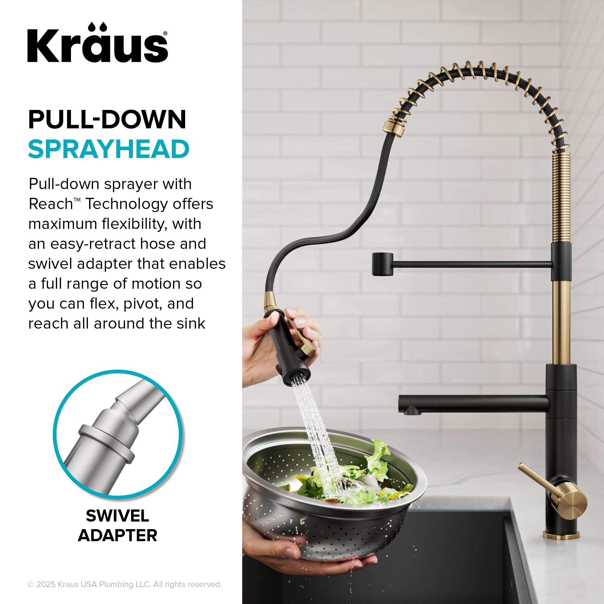 Kraus KPF-1605BBMB Kitchen-Faucets - View #6