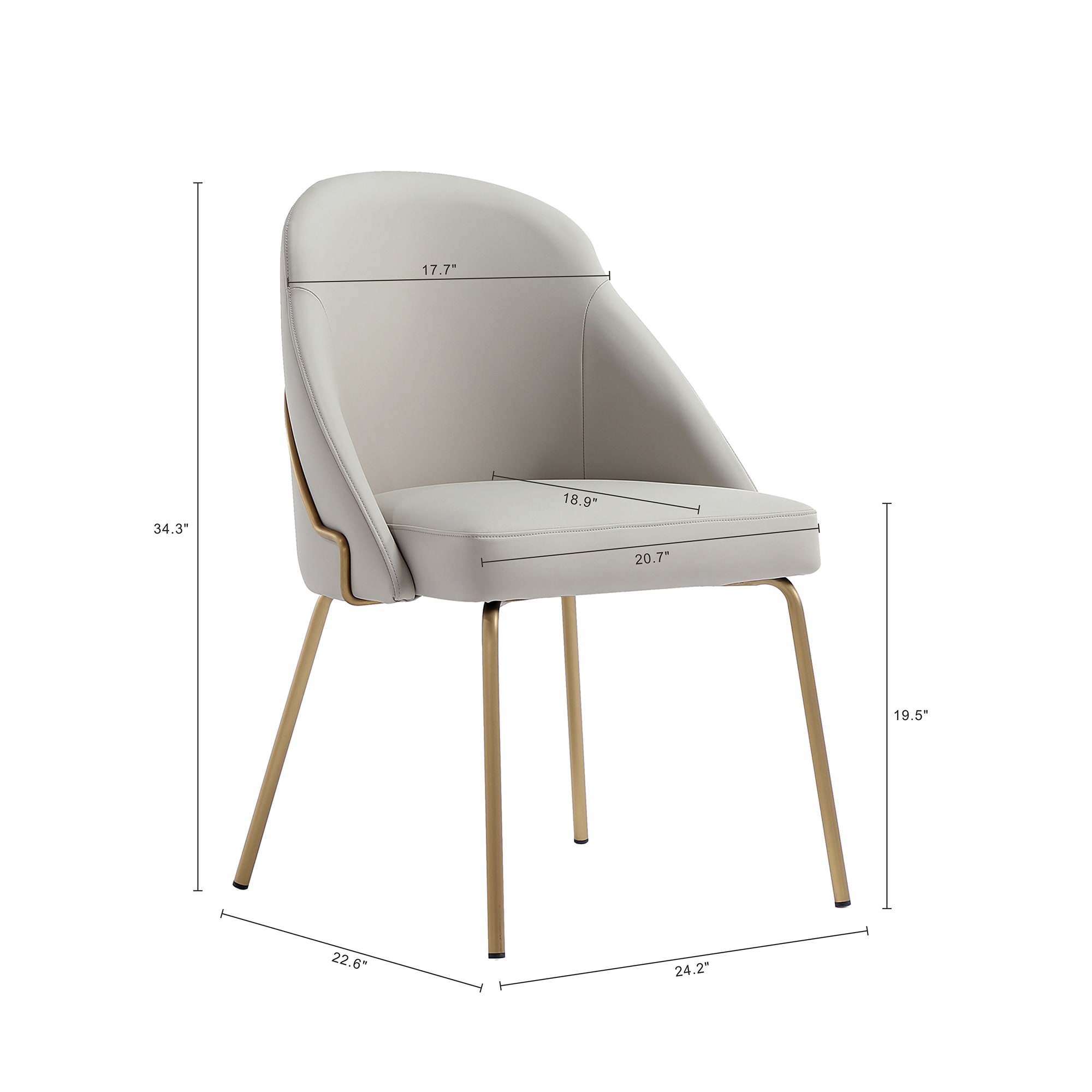 Manhattan Comfort 2-DC100-GST Dining-Chairs - View #3