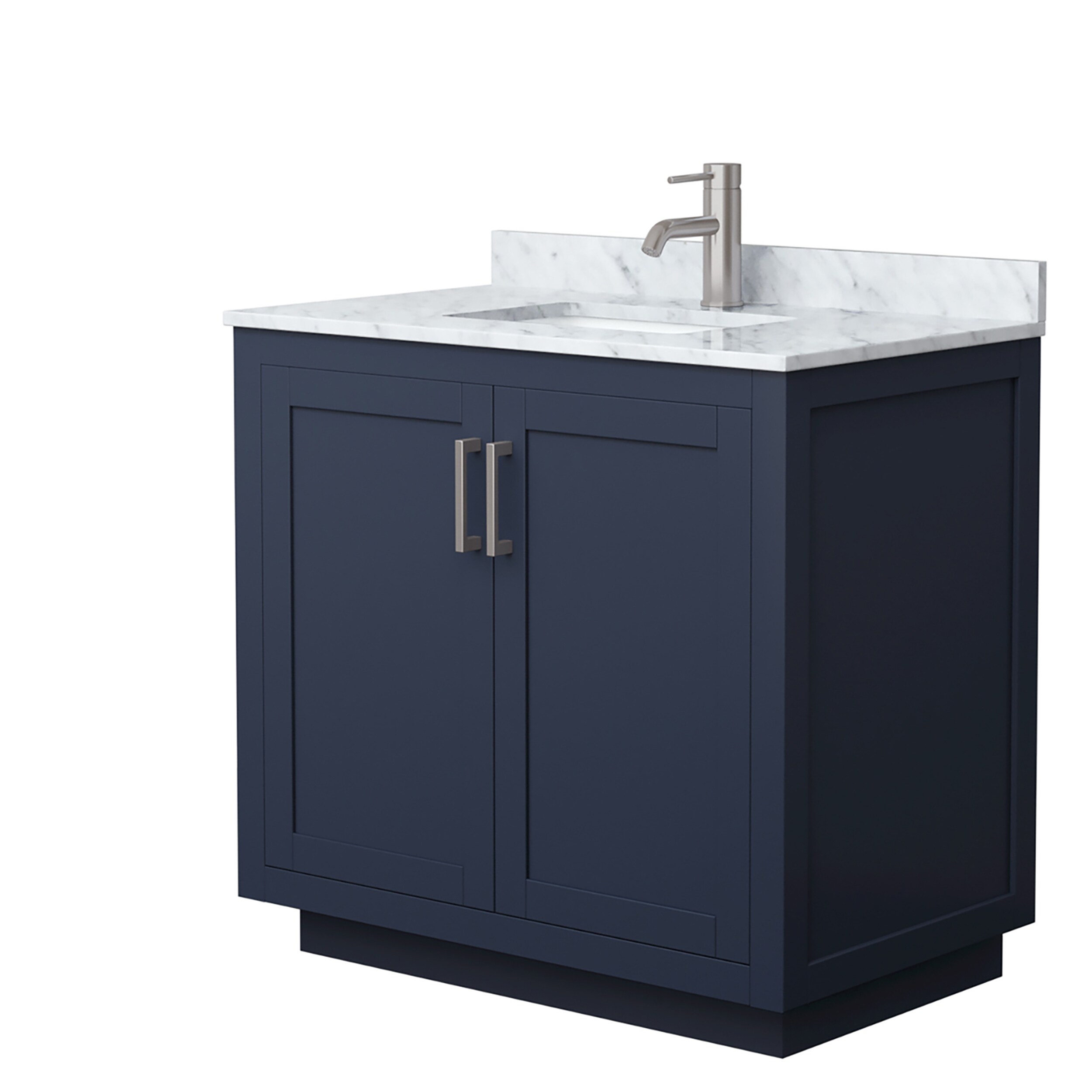 Wyndham Collection WCF292936SBNCMUNSMXX Bath-Vanity-Combo - View #2