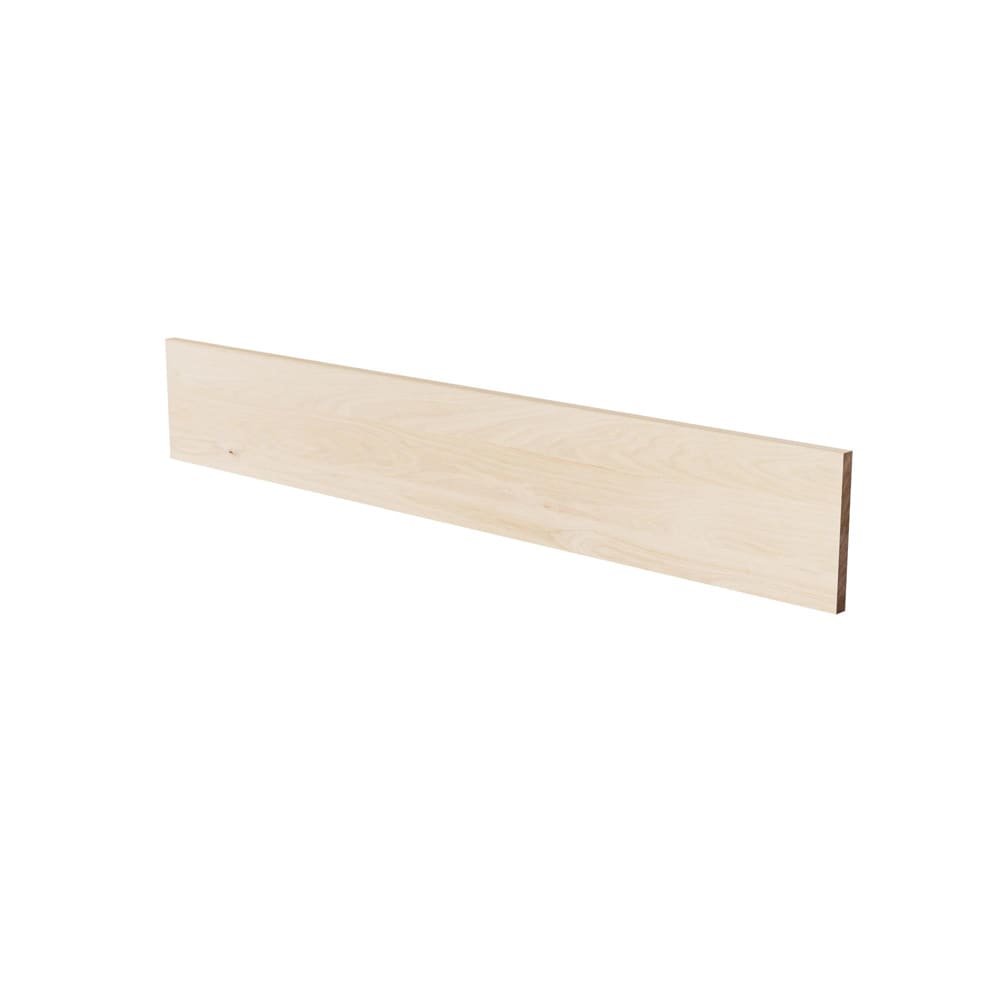 Stairtek RIWO7560-XXXXXSR 60-in x 7.5-in x 0.75-in White Oak/Unfinished White oak Wood Stair Riser