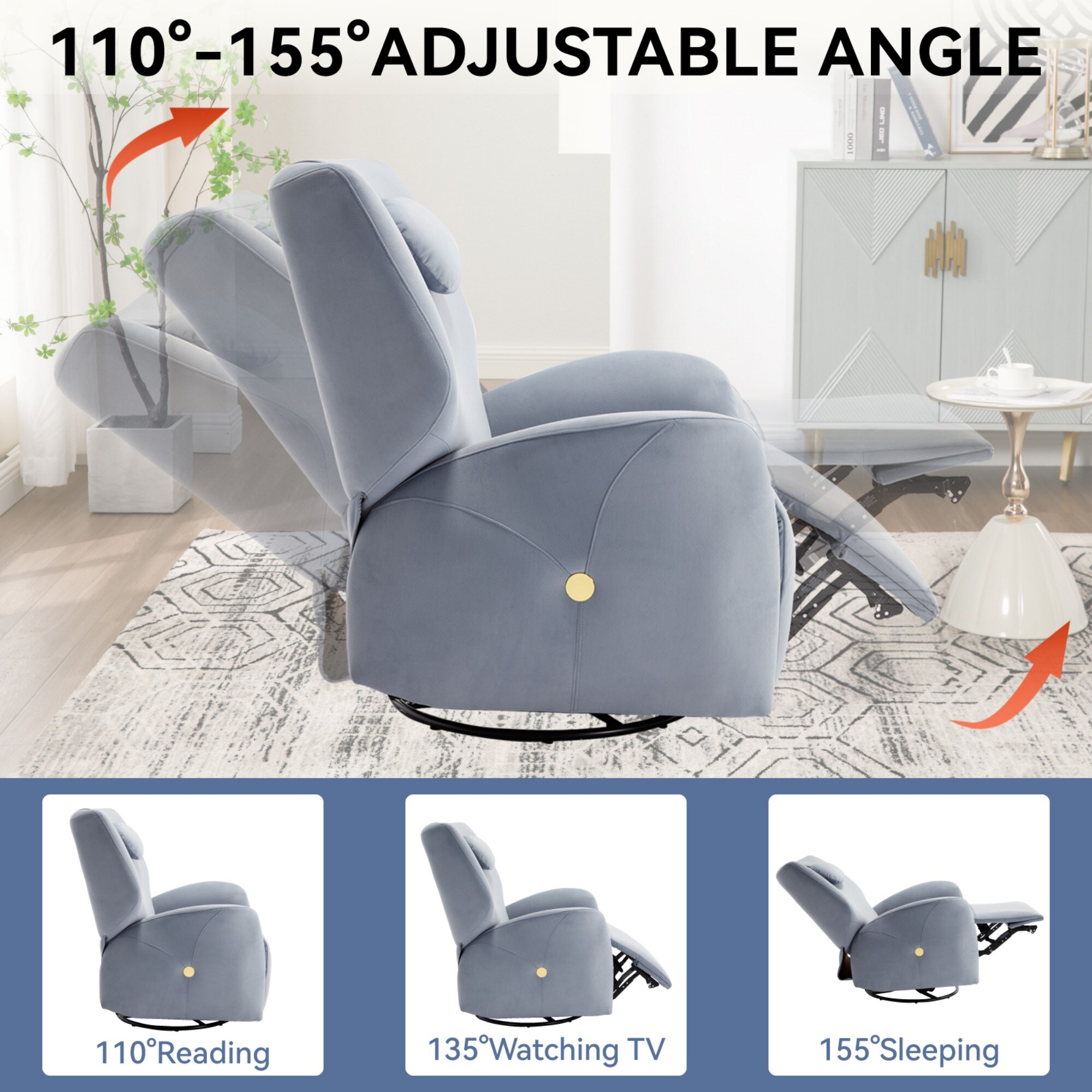 Boyel Living BL-CM806BL recliners - View #7