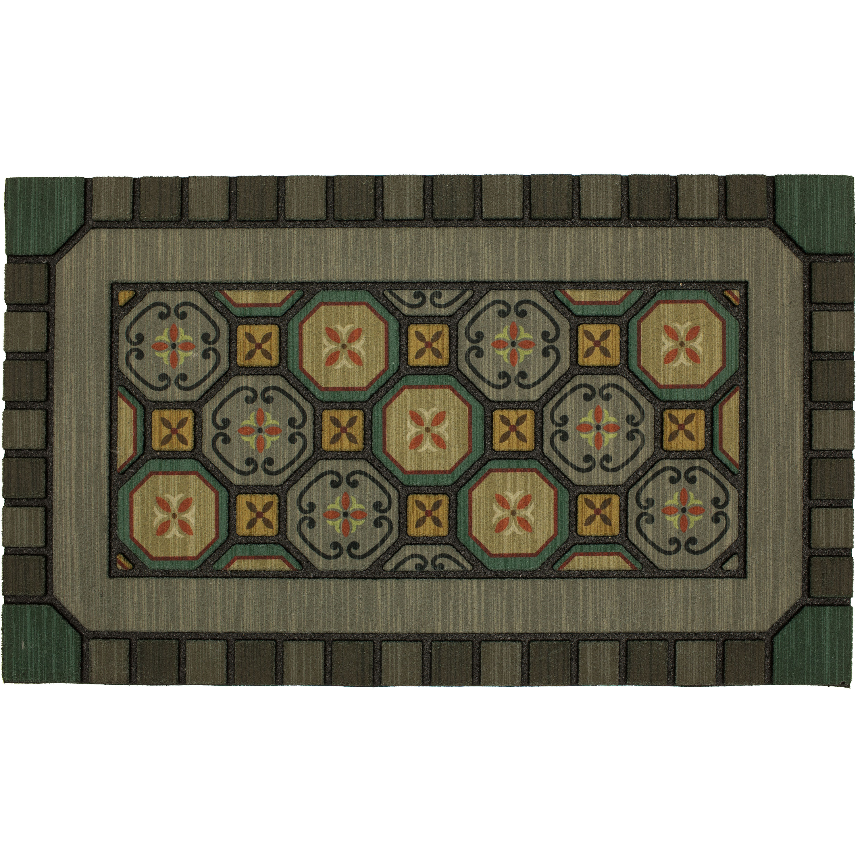 Mohawk Home Doorscapes Mat 2-ft x 3-ft Rectangular Outdoor Door Mat