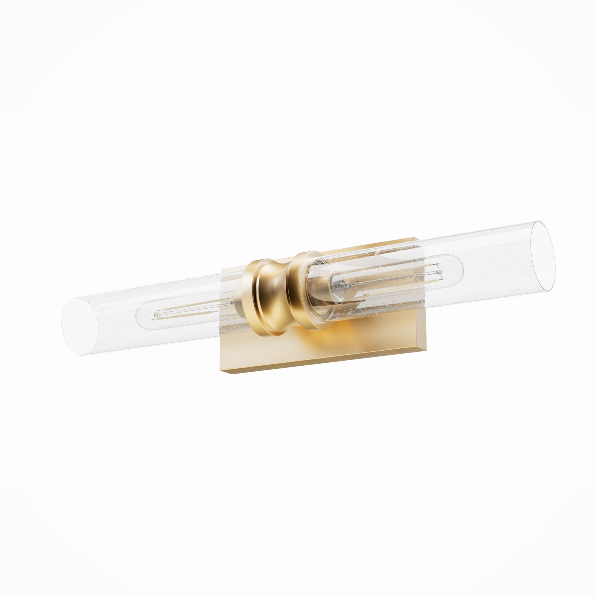 Hunter 19927 Lenlock 22 2 -Light Satin Gold Modern/contemporary Vanity light