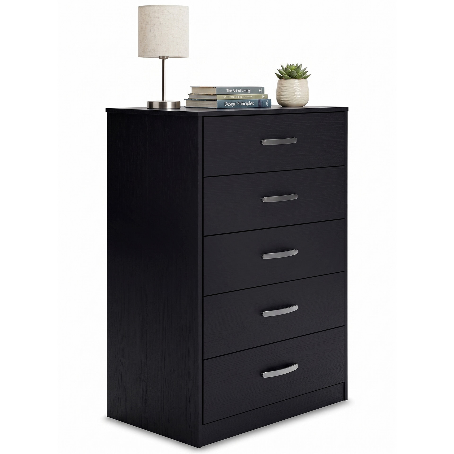 lowes black dresser 5-Drawer Dressers at Lofka Black 6 Drawer