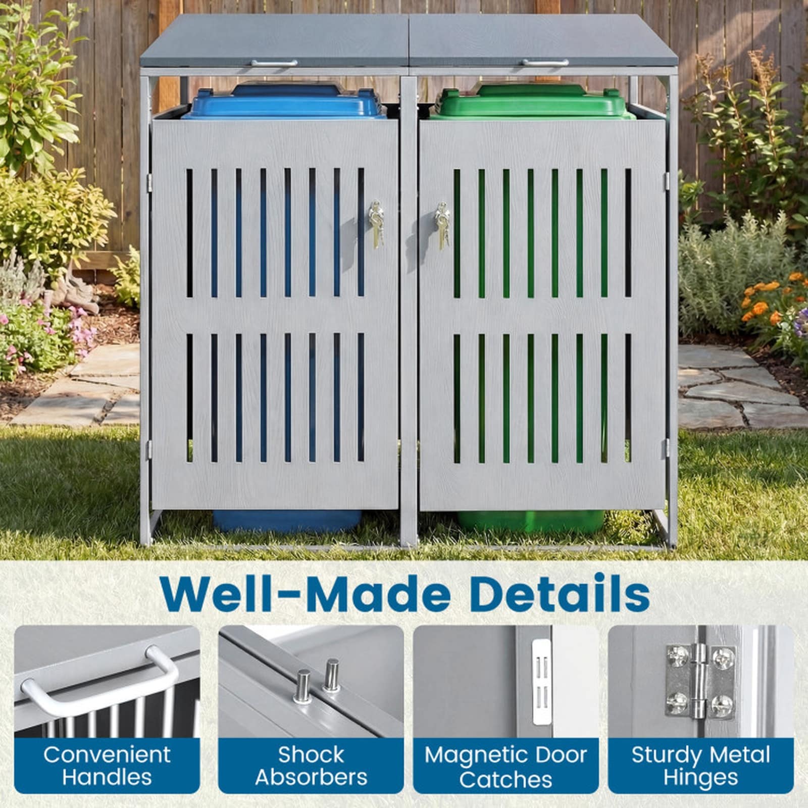 SUGIFT LW102SUGHY2409 Small-Outdoor-Storage - View #4