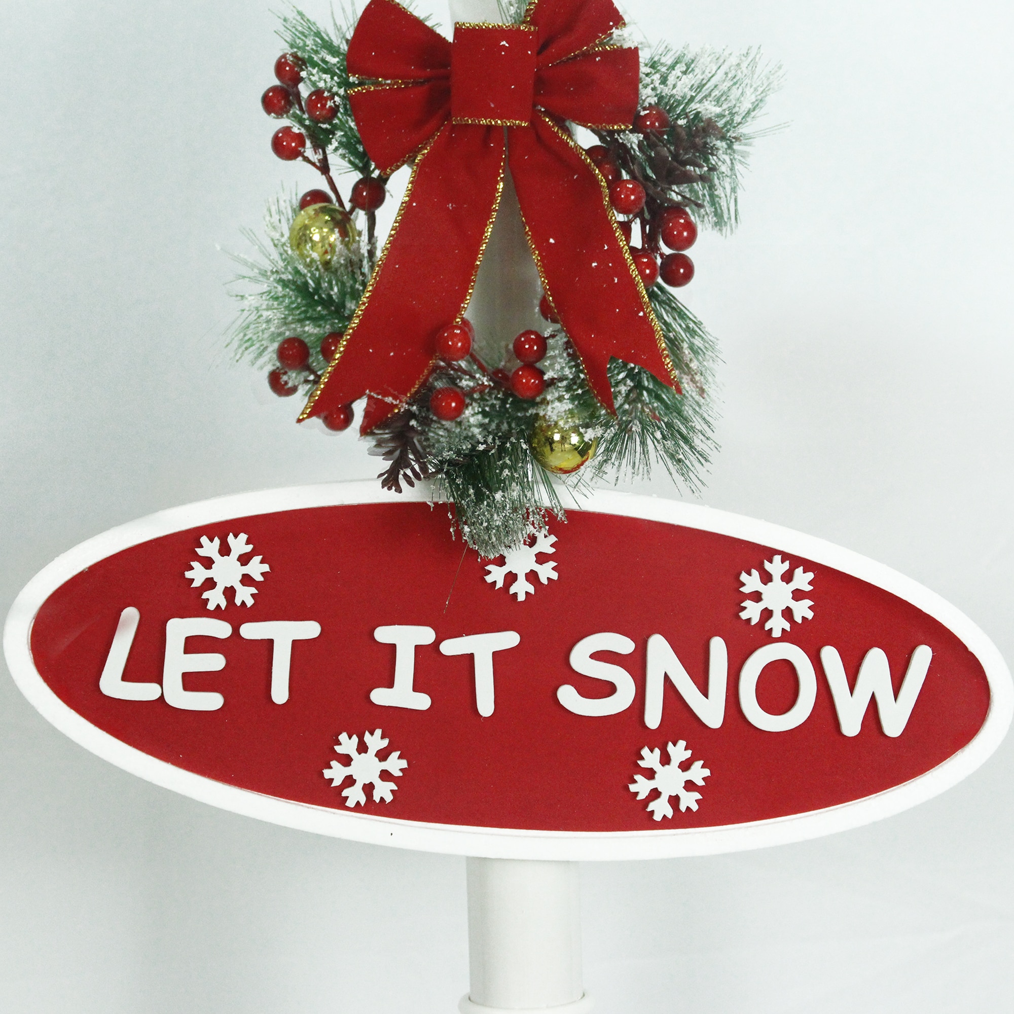 Fraser Hill Farm FSL071A-WHT Table-Christmas-Decorations - View #15
