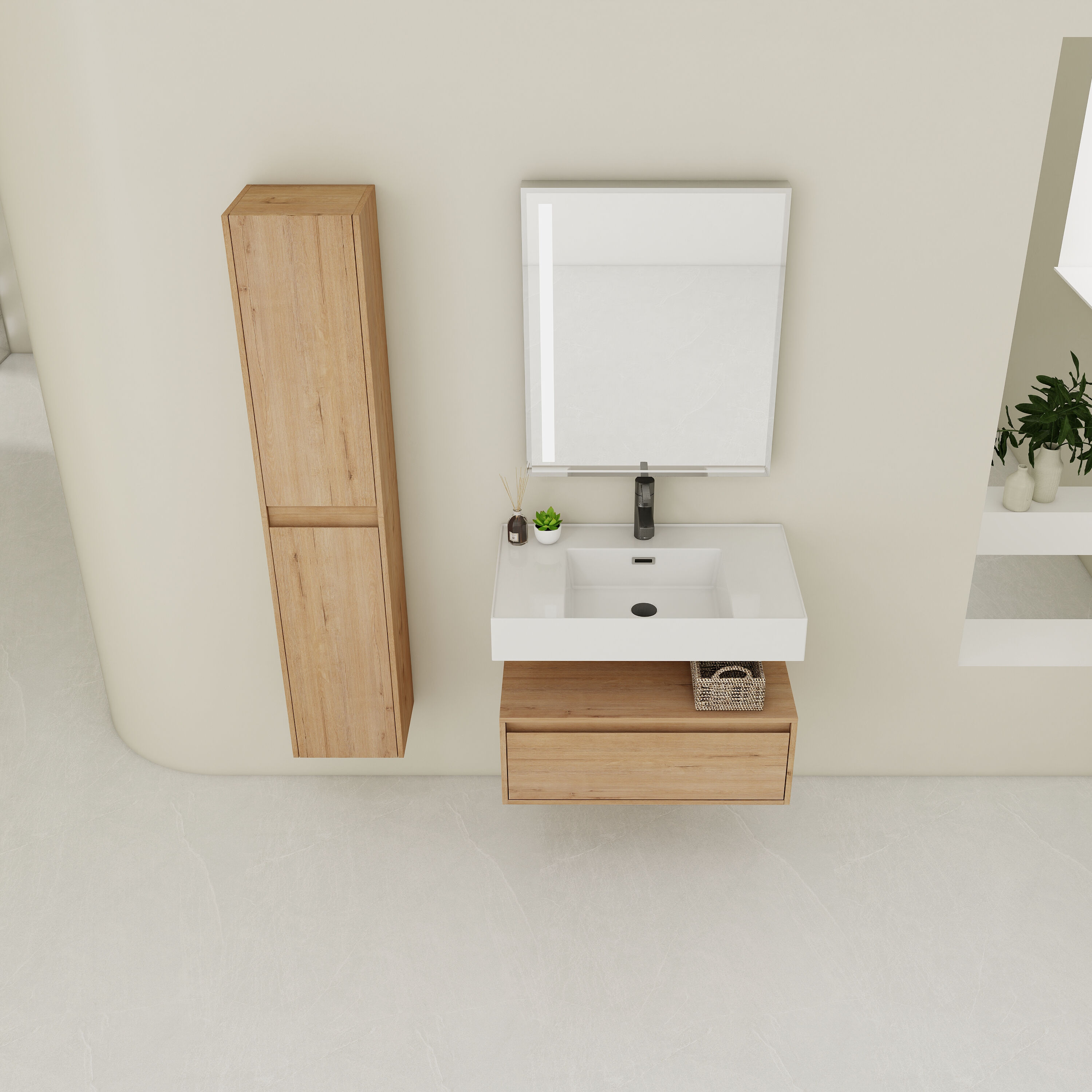 LOVMOR SF-J-W999S00268 Bath-Vanity-Combo - View #2