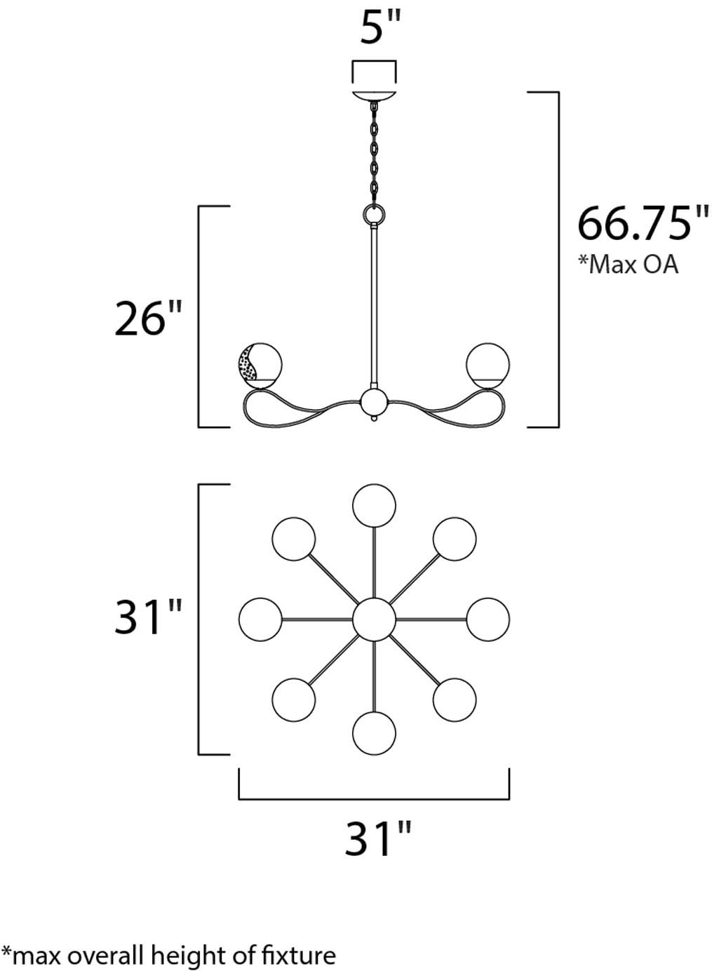 Maxim Lighting 20465BGTXBPN b090015 - View #4
