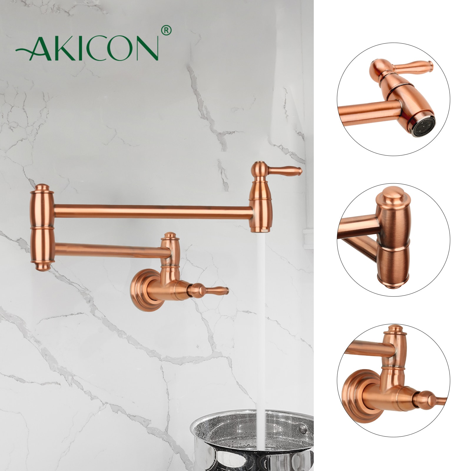 Akicon AK288C Kitchen-Faucets - View #4