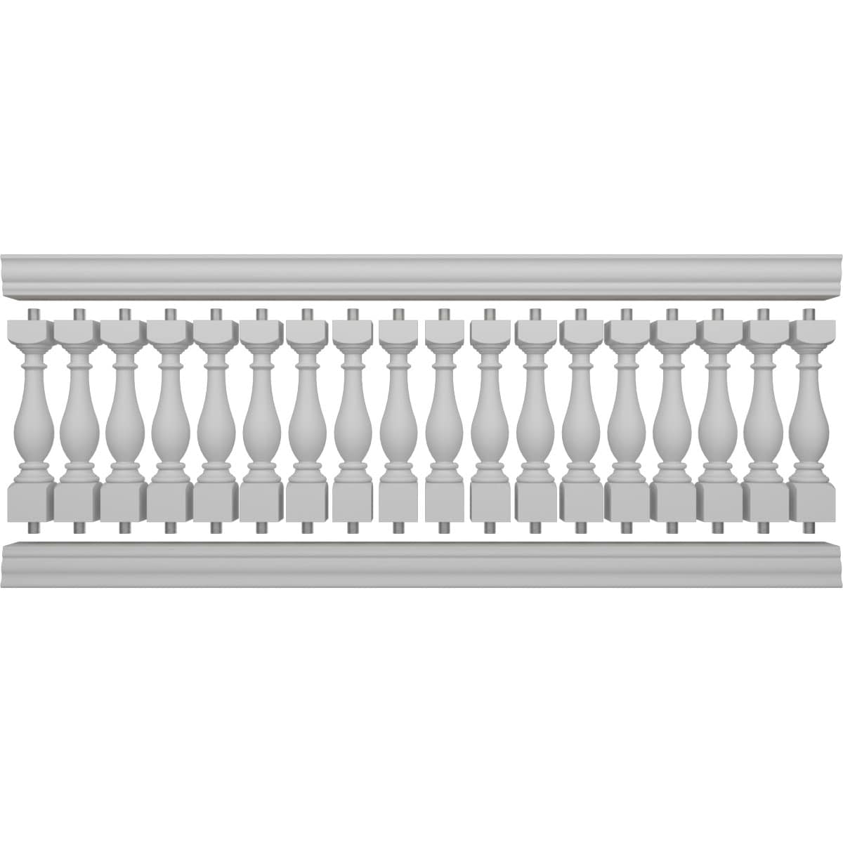 Ekena Millwork BALK40X108LGD railings - View #5