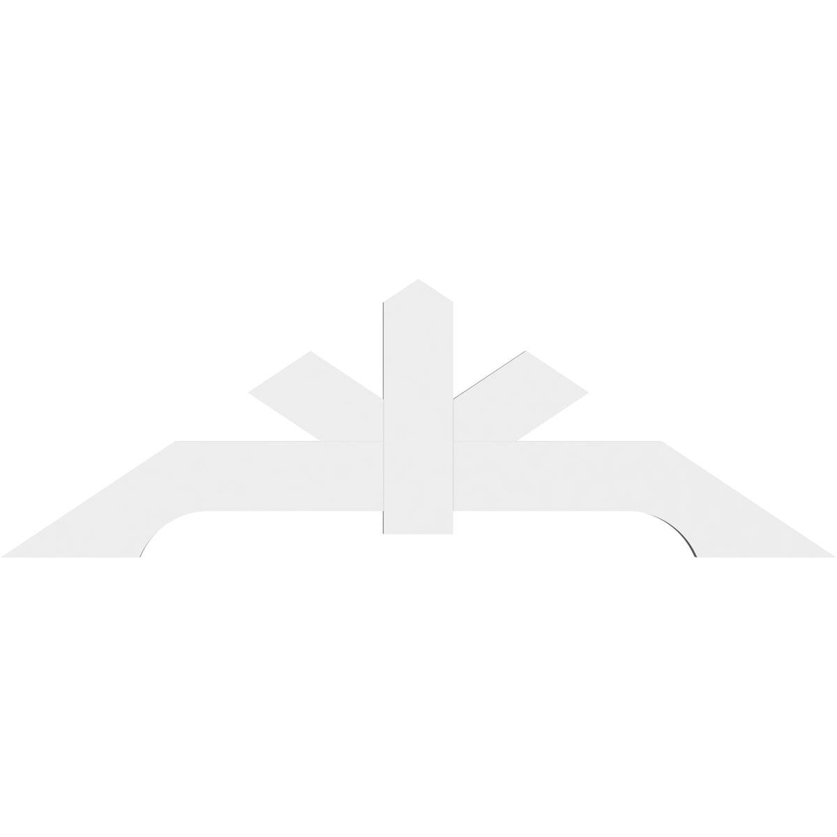 Ekena Millwork GBP072X24X0206VAN00 Exterior-Brackets-Braces - View #2