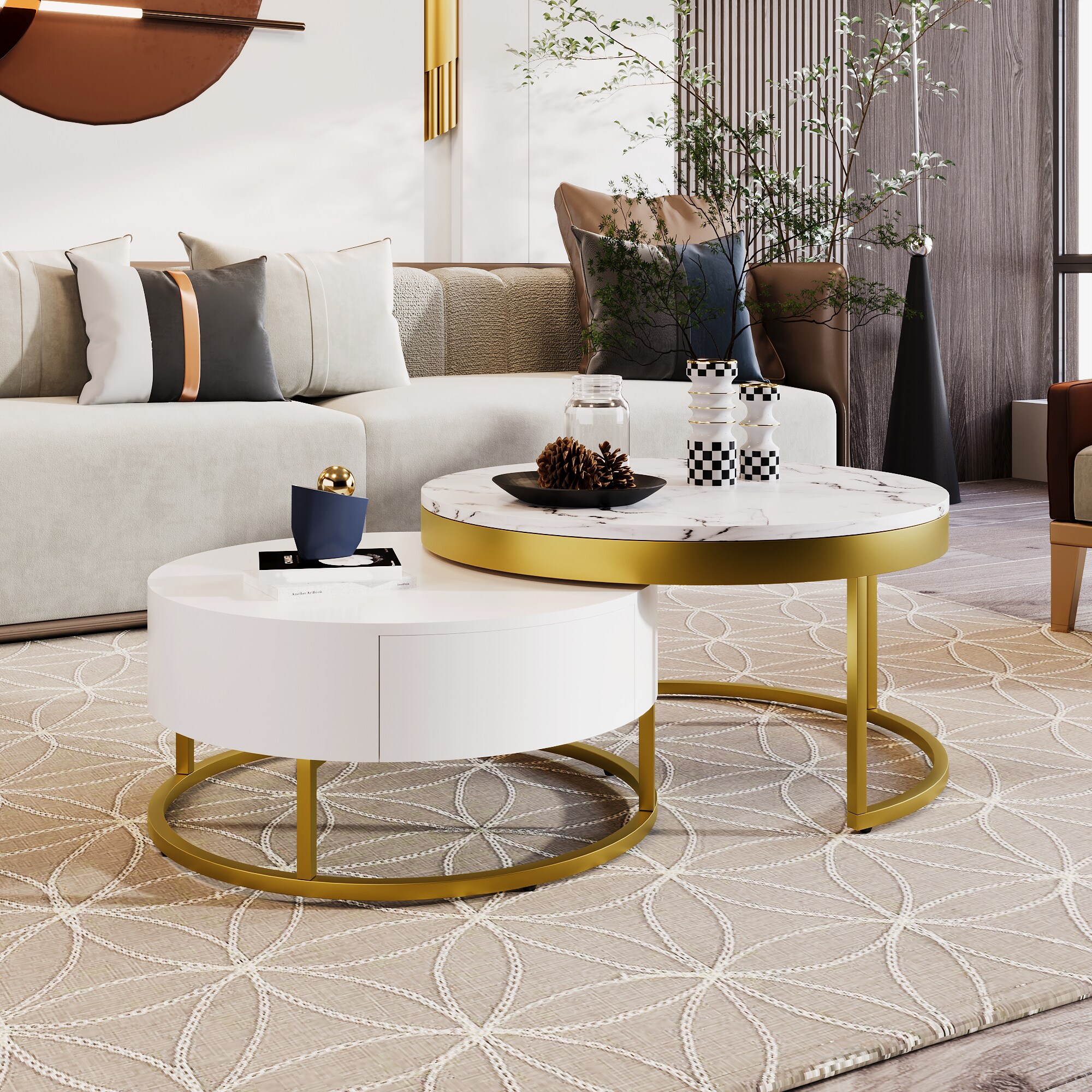 ModernLuxe L3P-WF307201AAK Coffee-Tables - View #2