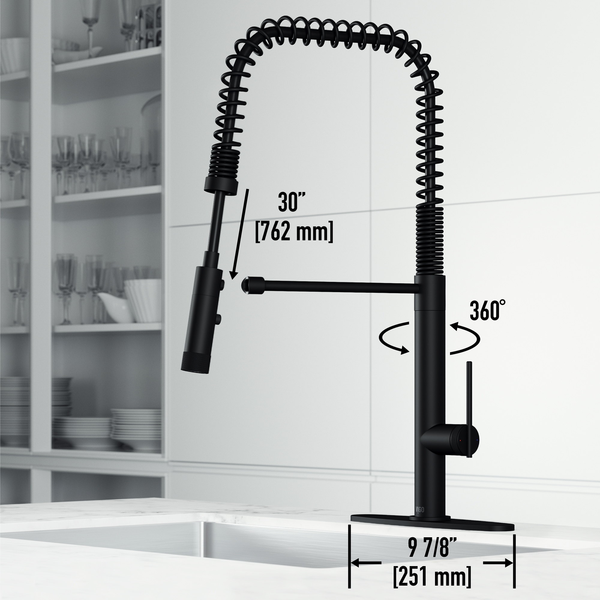 VIGO VG02037MBK1 Kitchen-Faucets - View #4