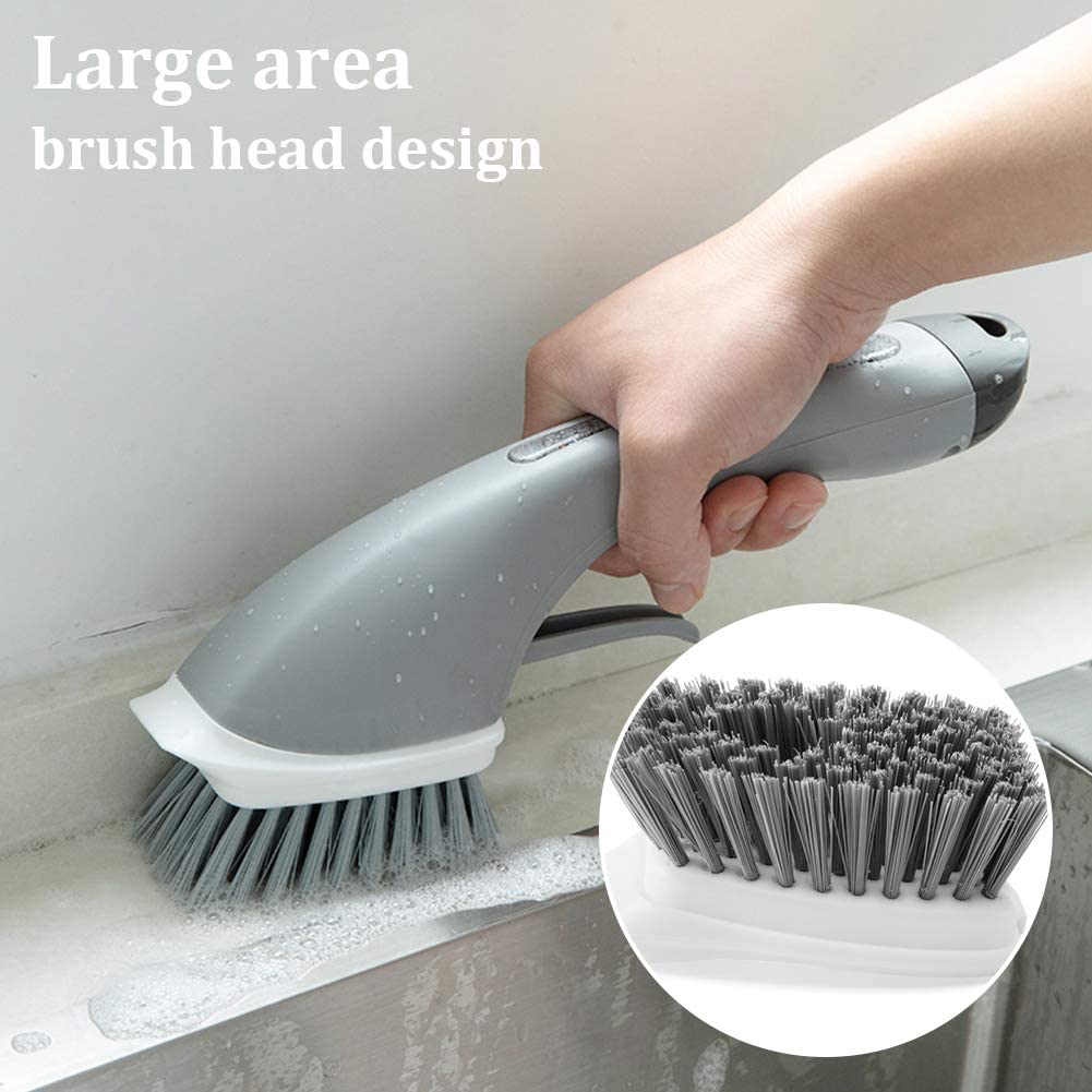 Large Soap Dispensing Scrub Brush
