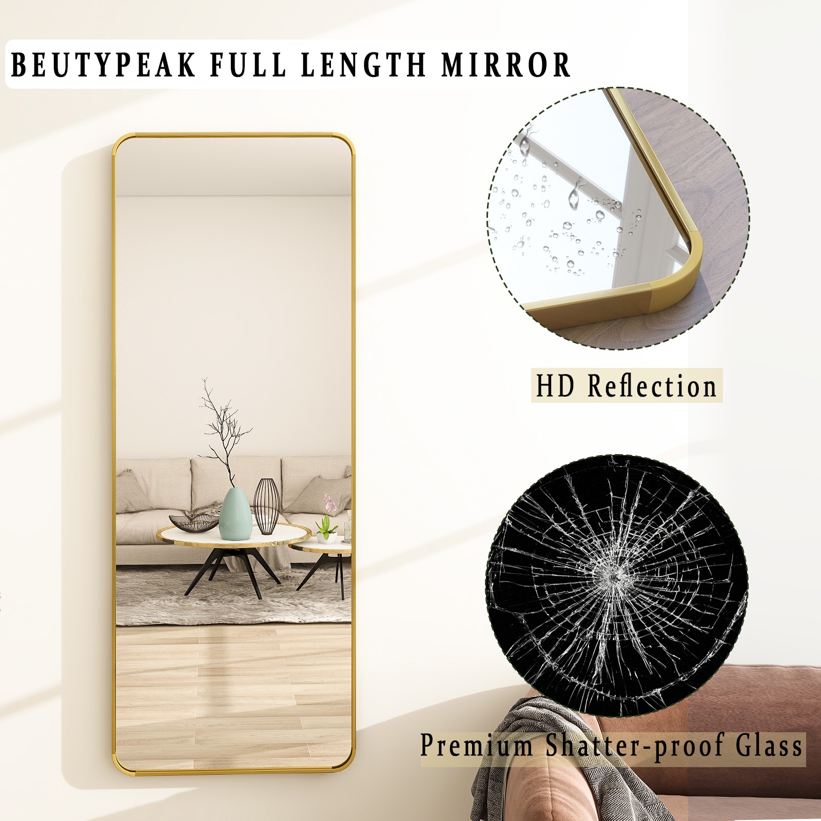BEAUTYPEAK RE2164G Decor-Mirrors - View #5