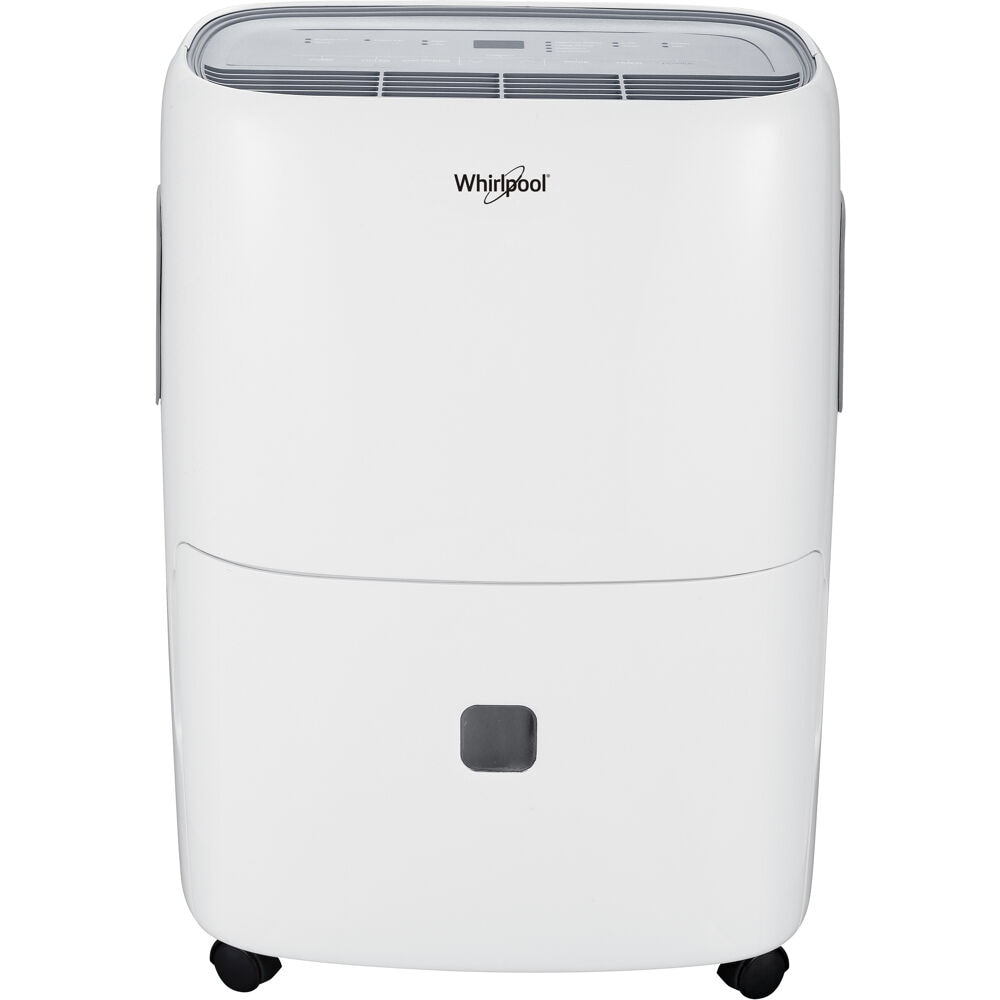 Whirlpool 50-Pint 2-Speed Dehumidifier with Built-In Pump ENERGY STAR (For  Rooms 3001+ Sq ft) in the Dehumidifiers department at