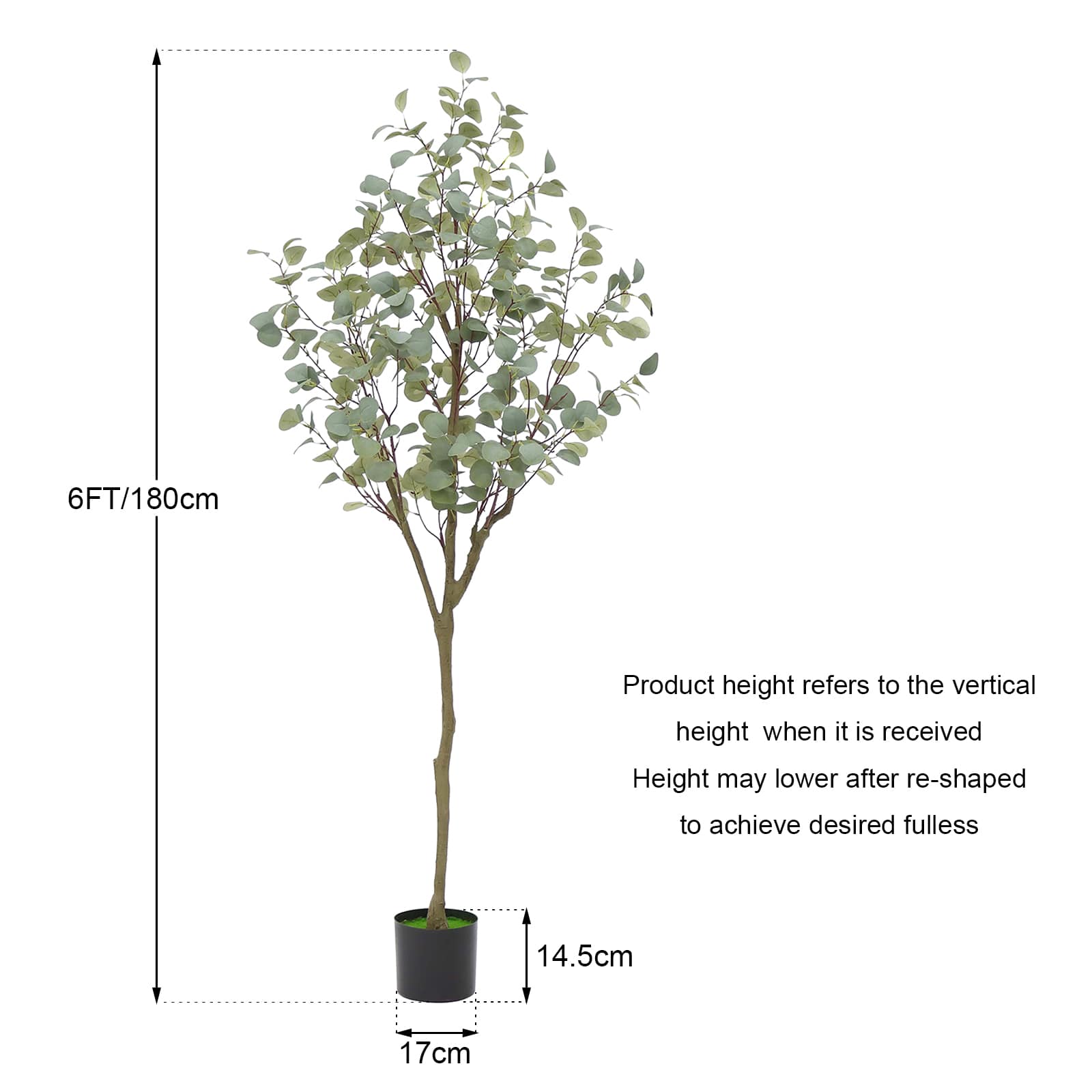 WhizMax GGL-PHO-16D0DME5 Artificial-Plants-Trees - View #4