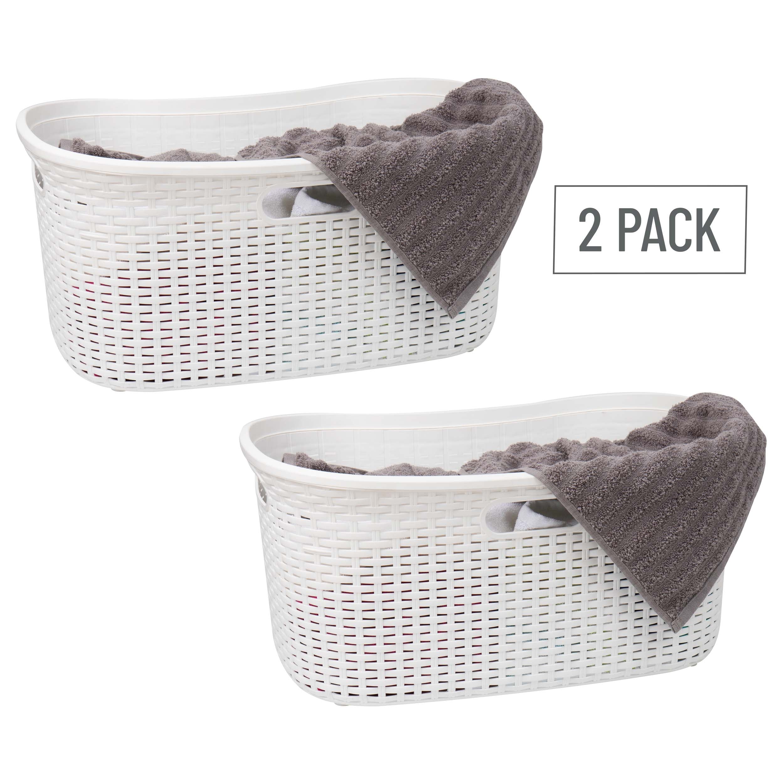 Mind Reader 40LBASK2PK-WHT Hamper-Baskets - View #8