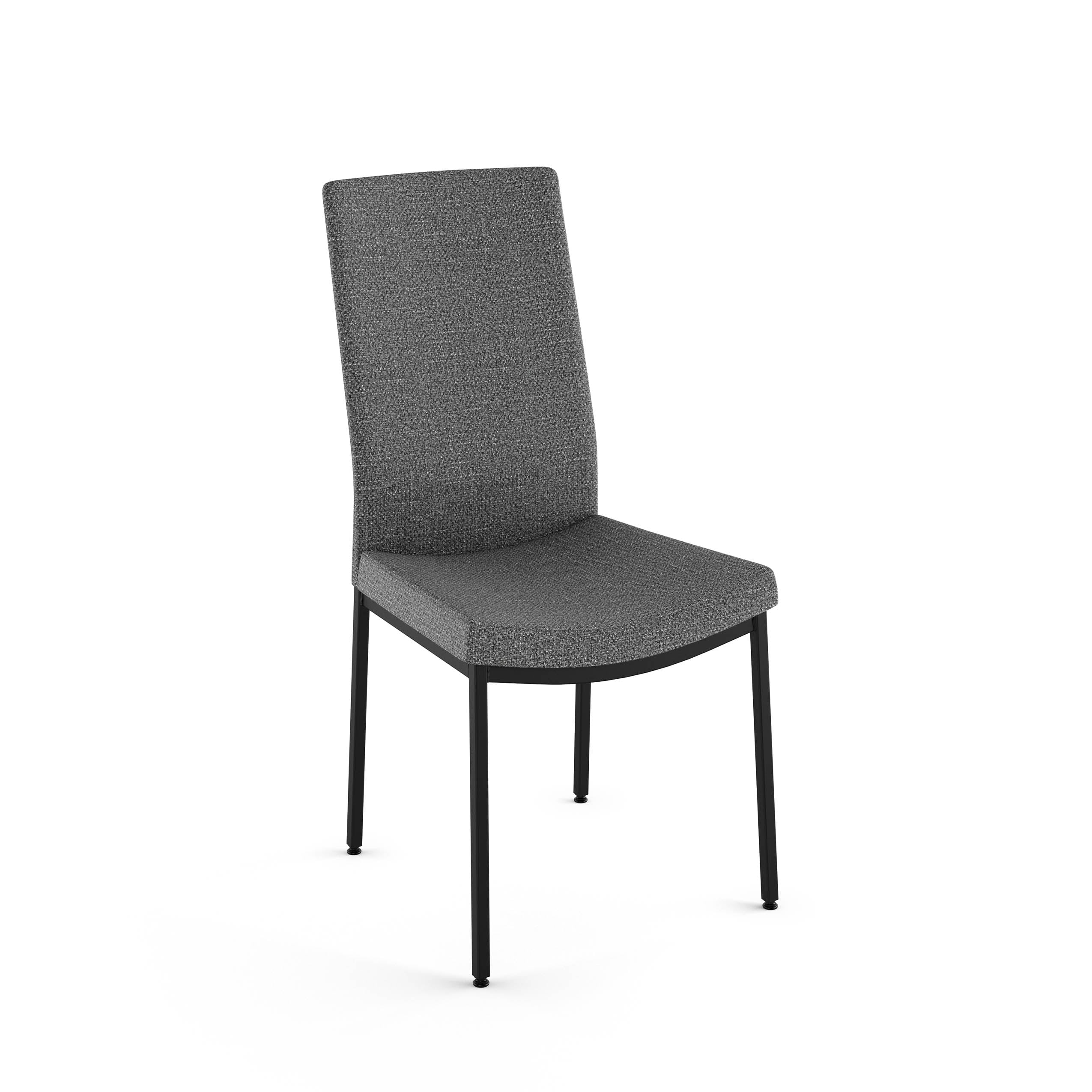 Amisco 34501-WE/1B25JQF4 Torres Contemporary/Modern Polyester/Polyester Blend Upholstered Dining Side Chair (Metal Frame)