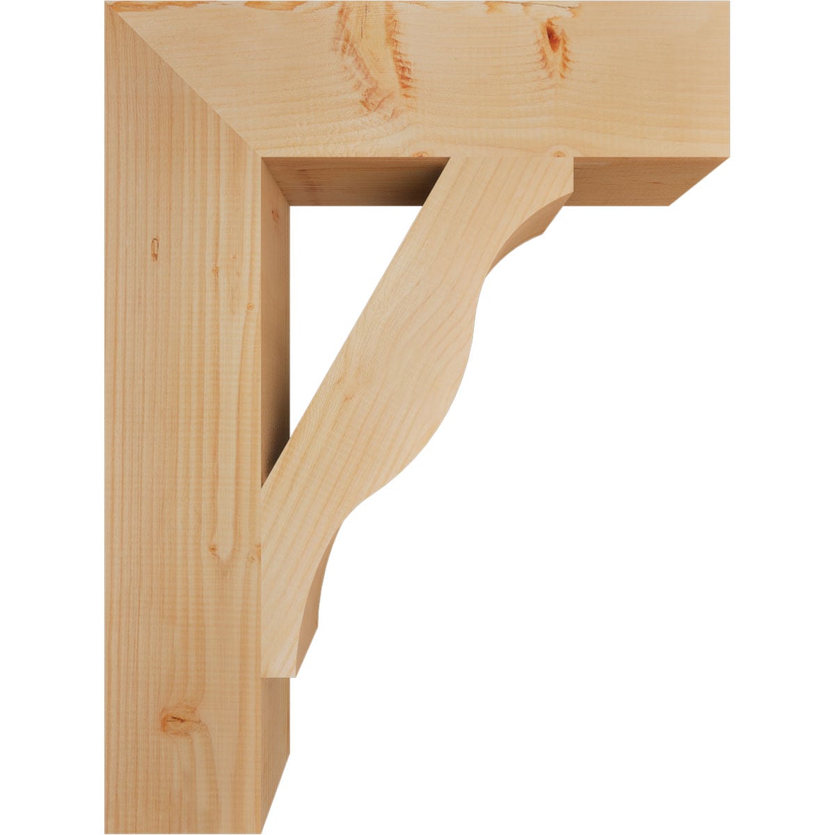 Ekena Millwork BKT06X24X32FST05SDF Exterior-Brackets-Braces - View #3