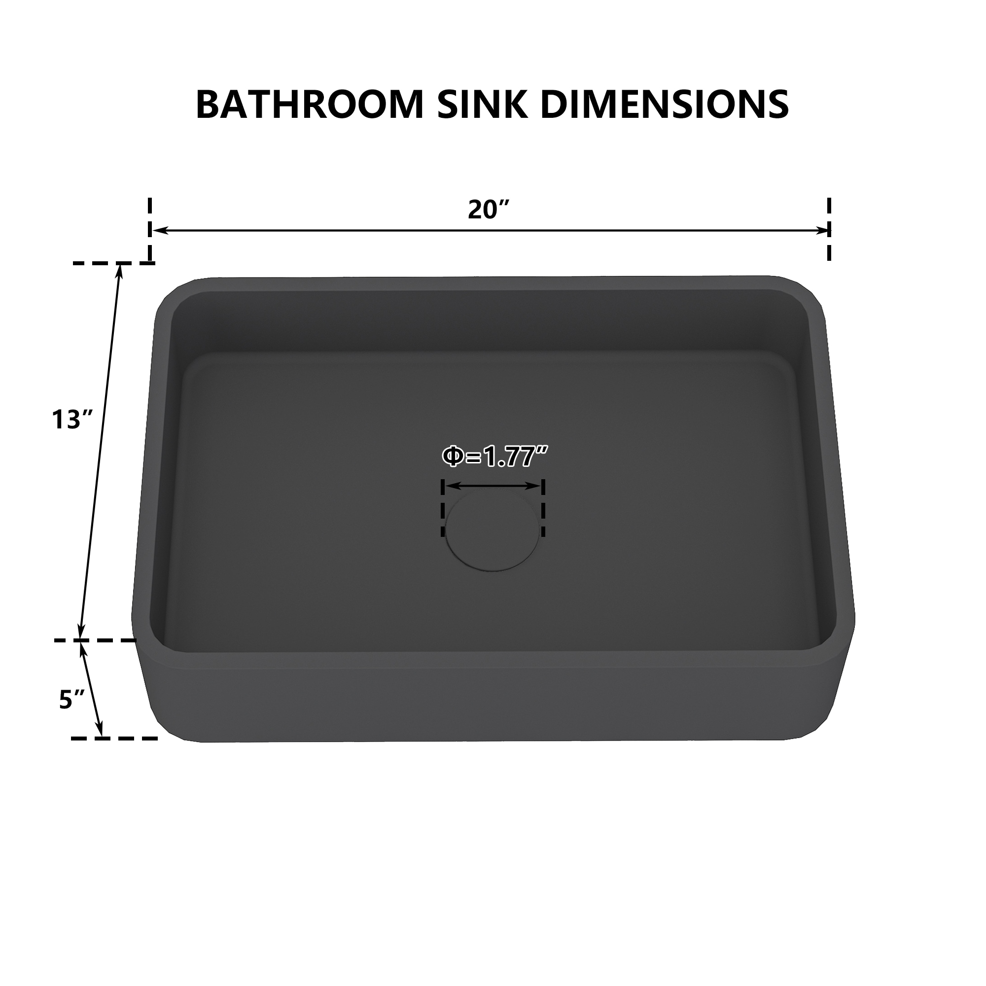 CASAINC SLH-LU14189R1 Bath-Sink - View #10