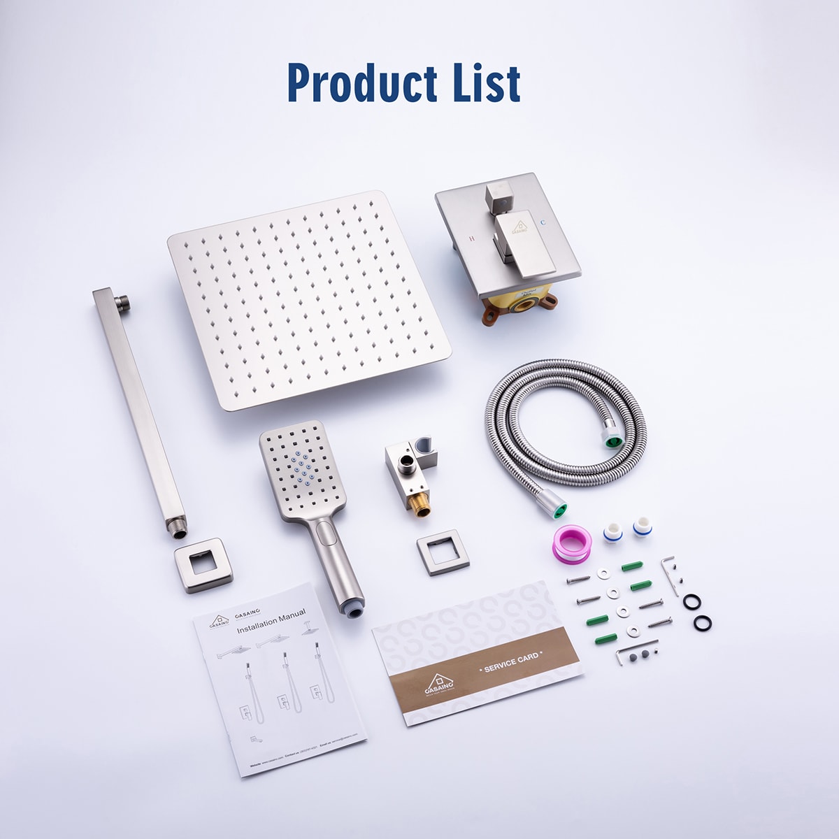 Mondawe MOEB112-12BN Showerhead-Bar-Panels - View #9