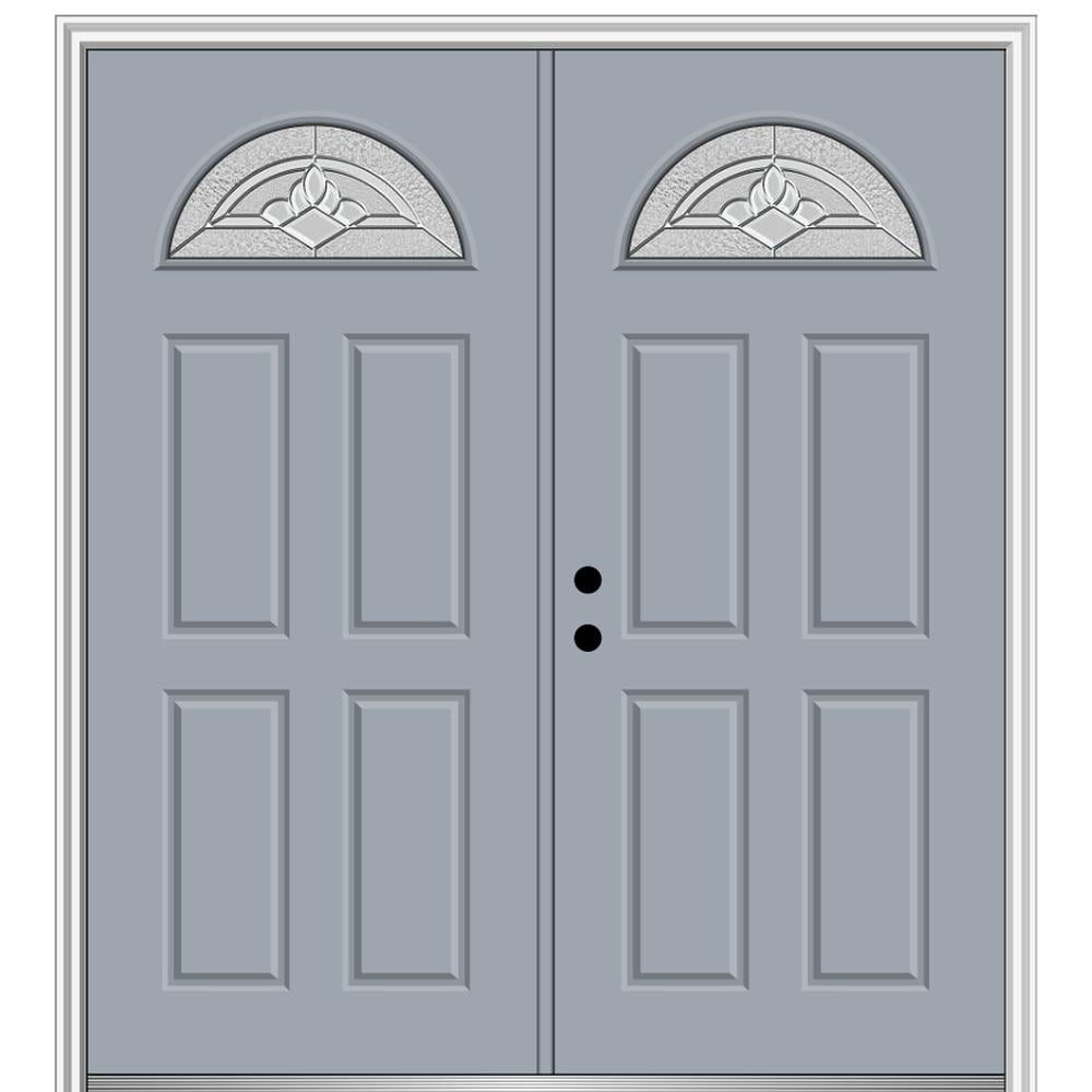 Linea Inswing Double Push Pre-Hung Double Doors