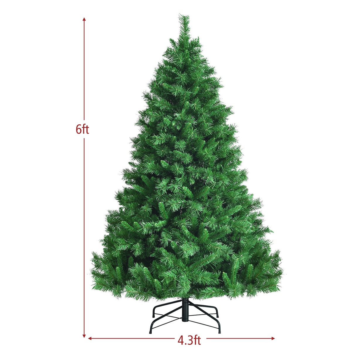 WELLFOR CM-HJY-23537US Artificial-Christmas-Trees - View #9