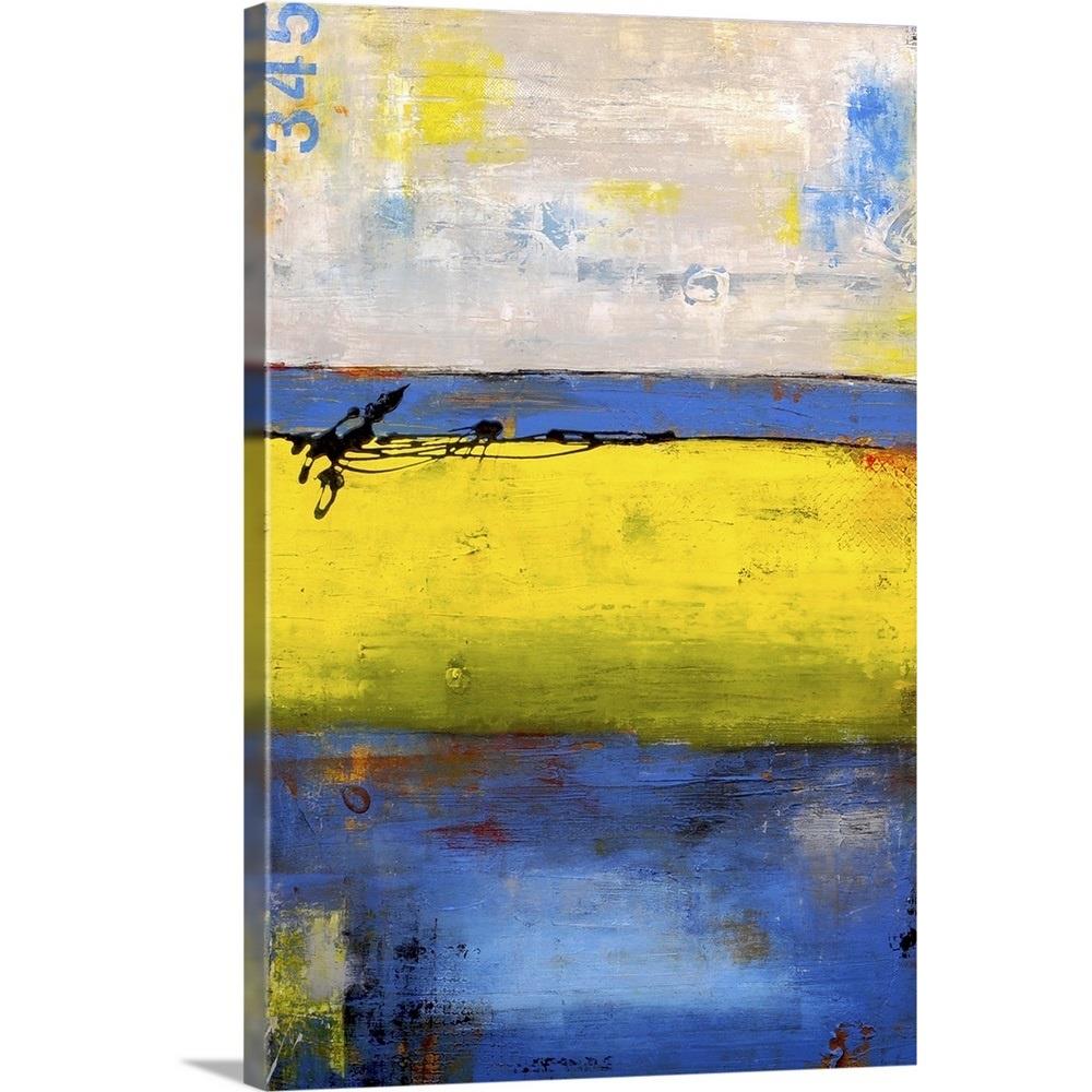 GreatBigCanvas 16-in H x 24-in W Abstract Print on Canvas | 2490316-24-24X16