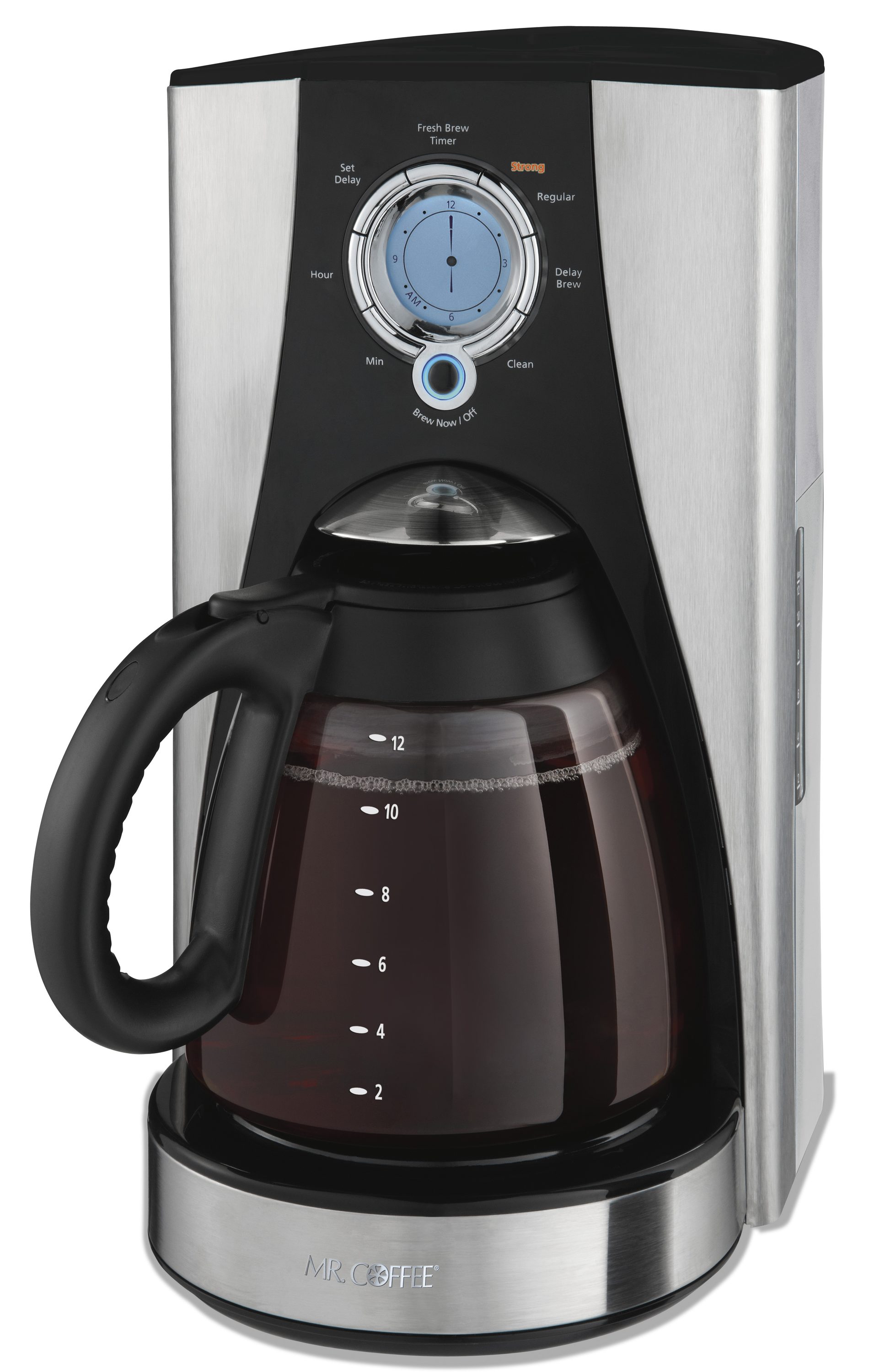 Mr. Coffee - 10-Cup Coffee Maker with Thermal Carafe - Stainless-Steel/Black  - Black Friday
