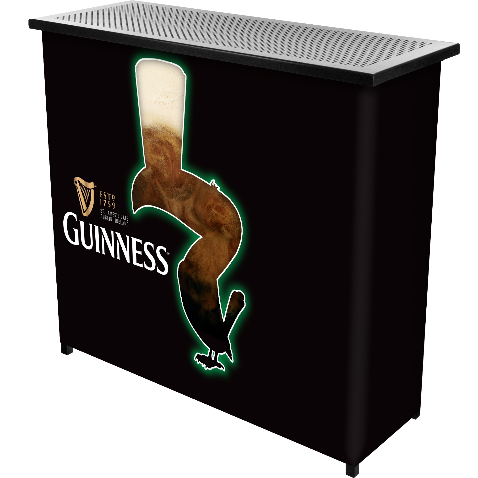 Trademark Gameroom GN8000-FTHR Bars 39-in x 36-in Multiple Colors/Finishes Rectangle Mini Bar