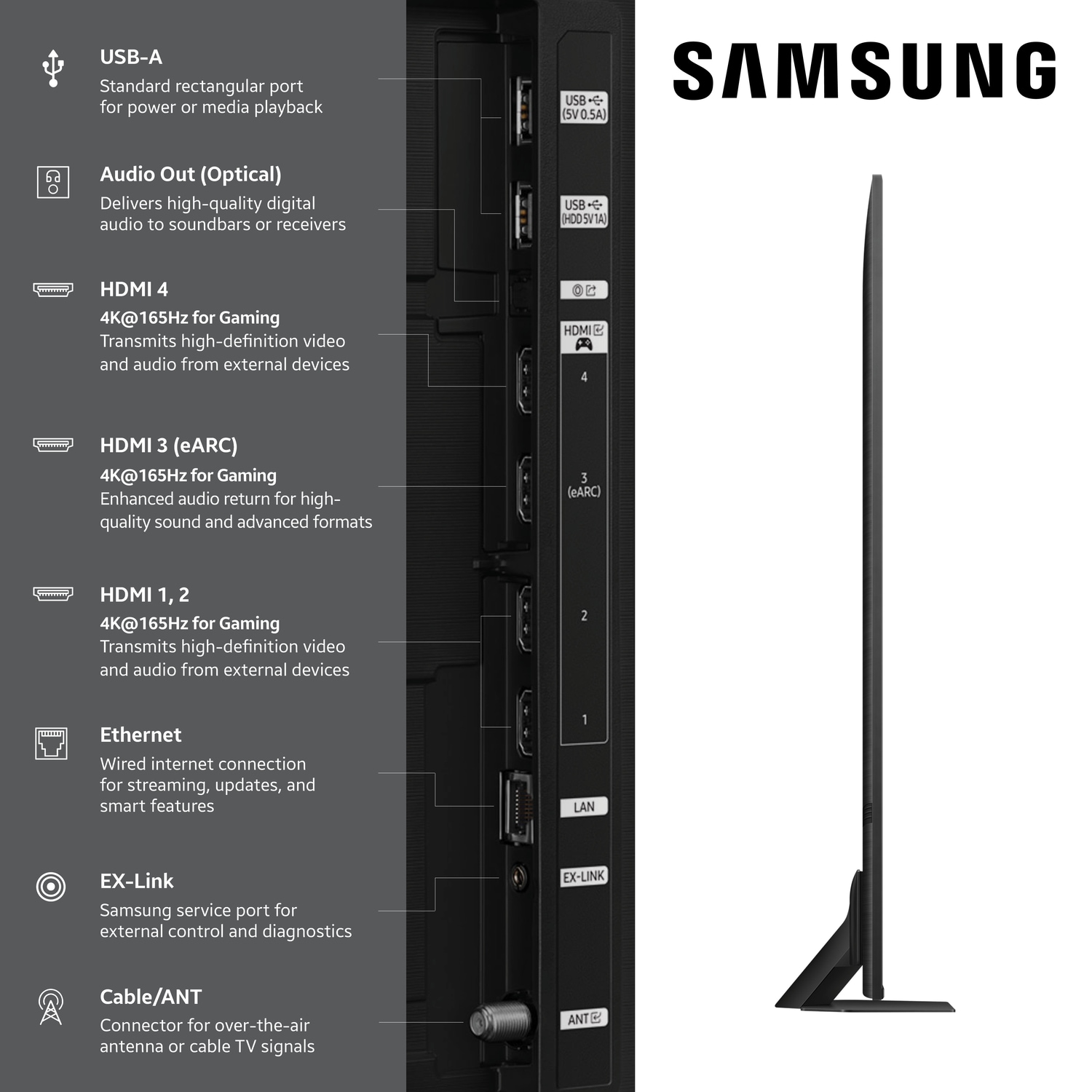 Samsung QN55QN90FAFXZA tvs - View #4