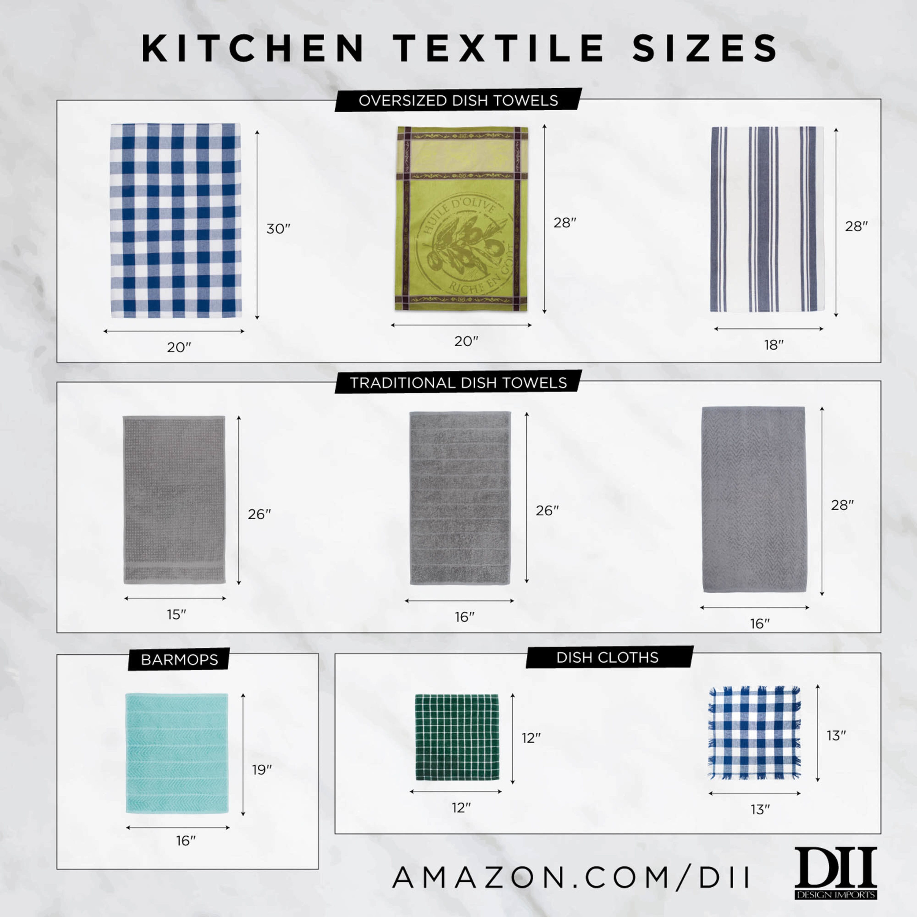 DII COSD35164 Kitchen-Towels - View #2