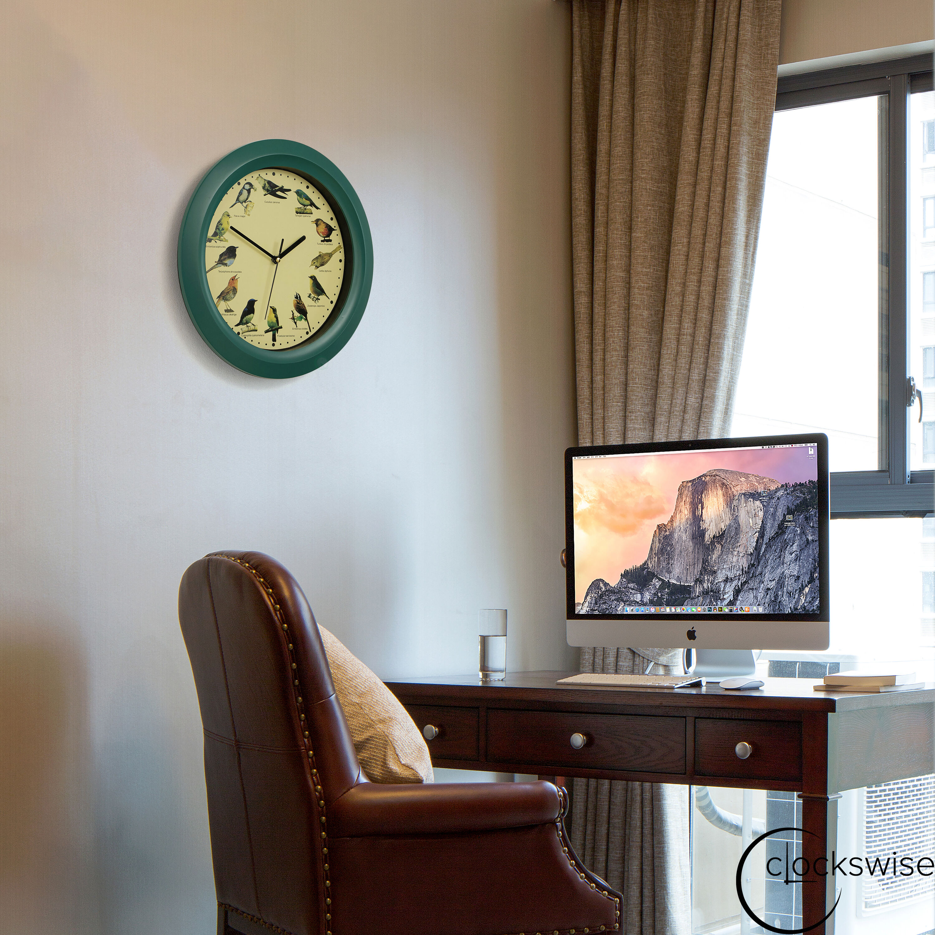 Clockswise QI004820.GN Indoor-Outdoor-Clocks - View #6
