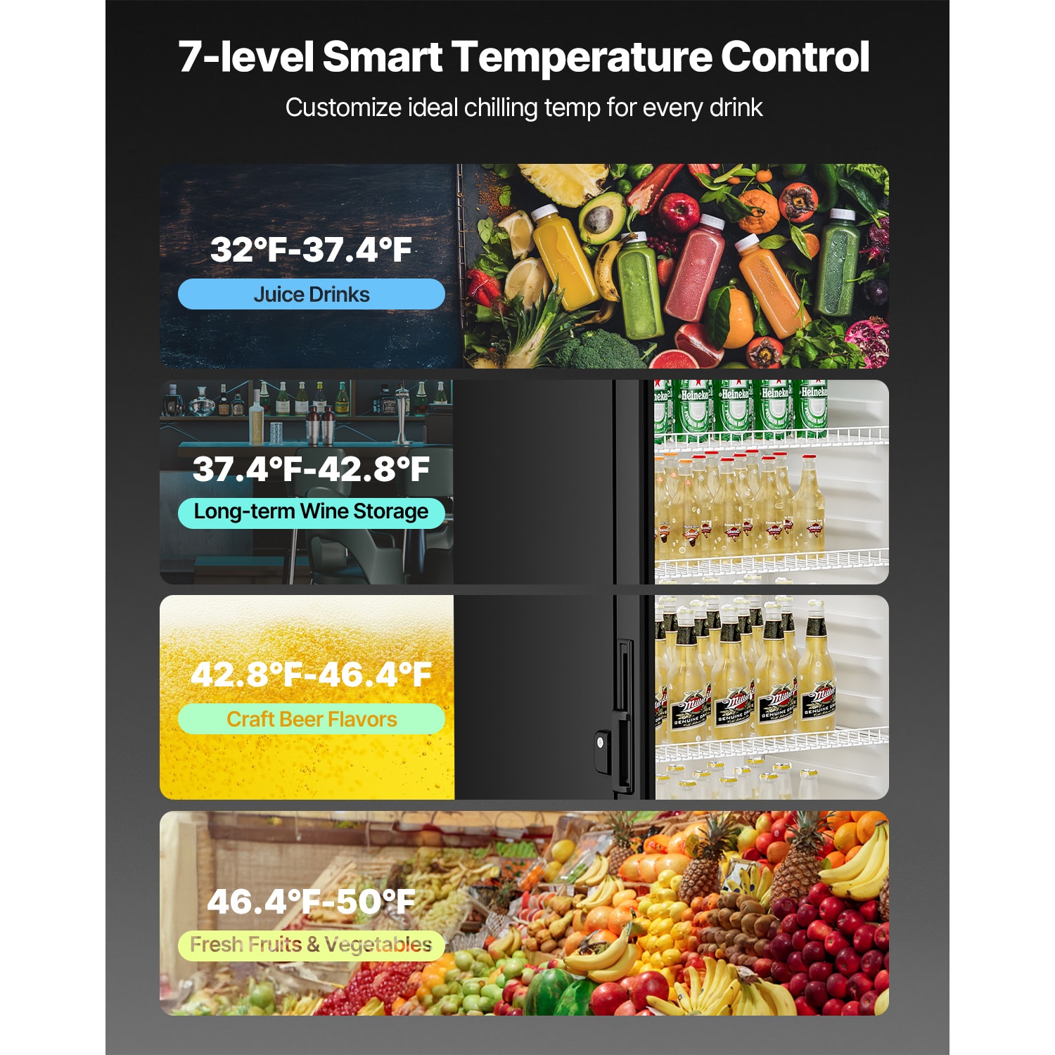 VEVOR SCDMBLMBXDDX06594V1 Commercial-Refrigerators - View #3